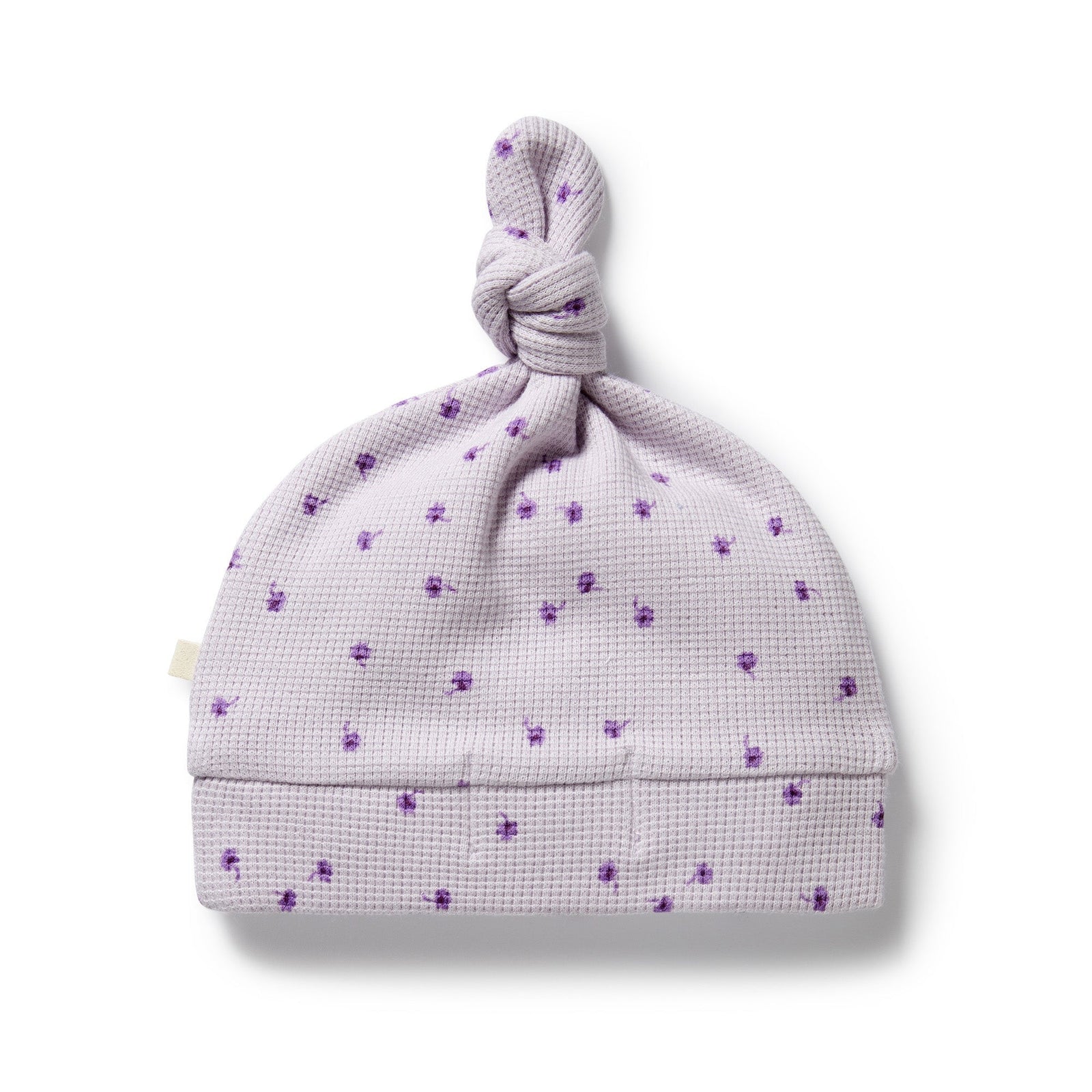 Lulu Daisy Organic Waffle Knot Hat