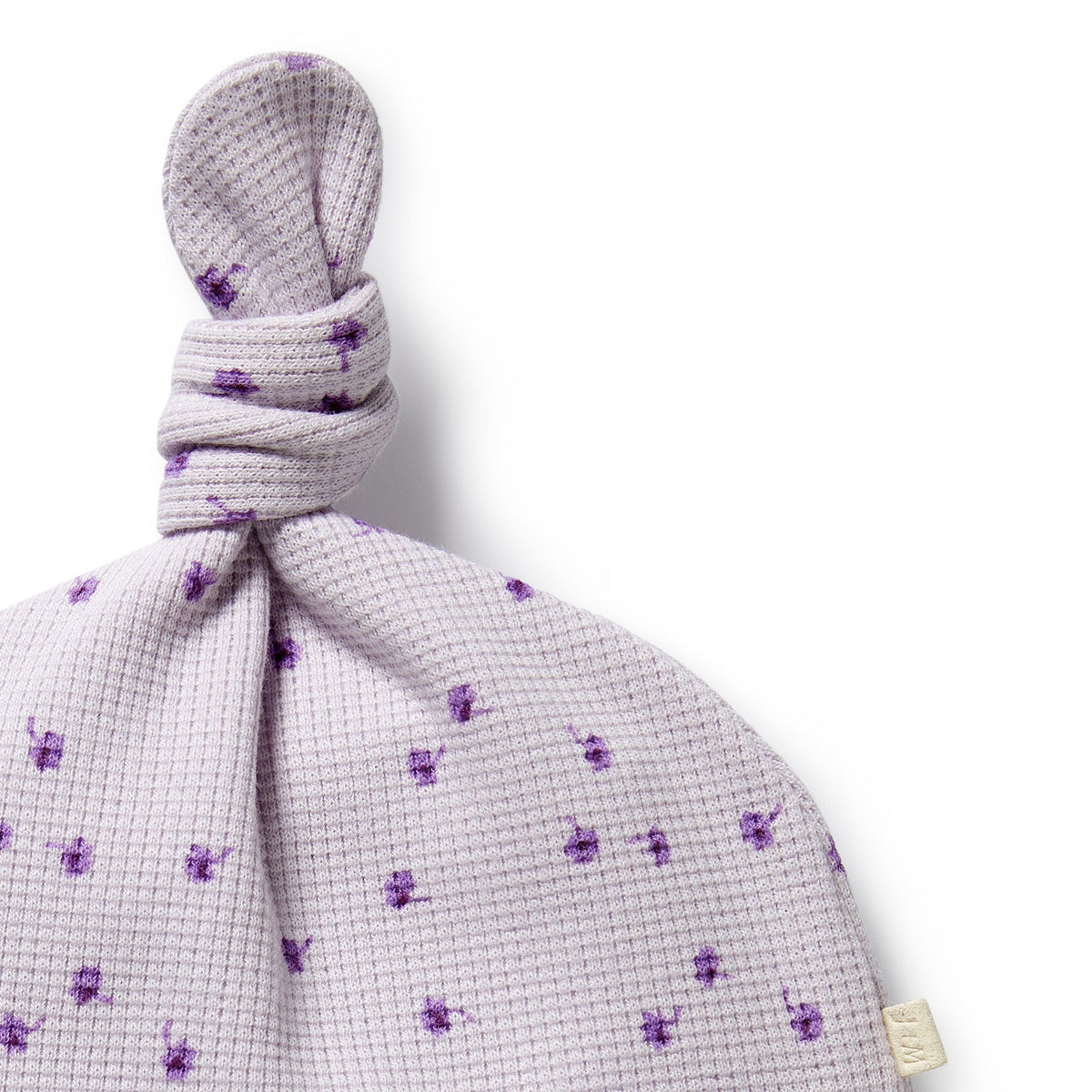 Lulu Daisy Organic Waffle Knot Hat