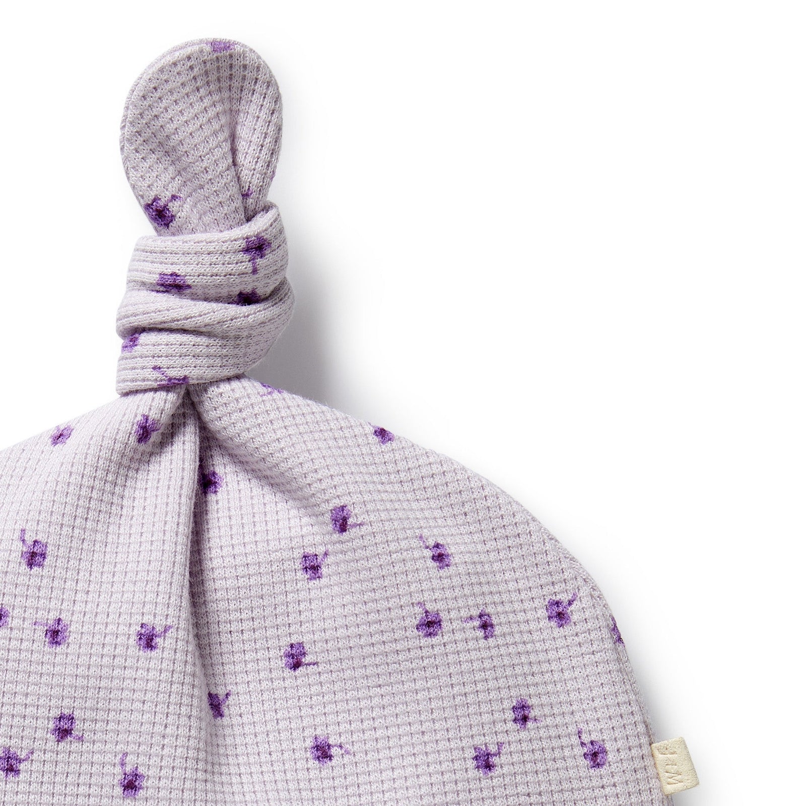 Lulu Daisy Organic Waffle Knot Hat