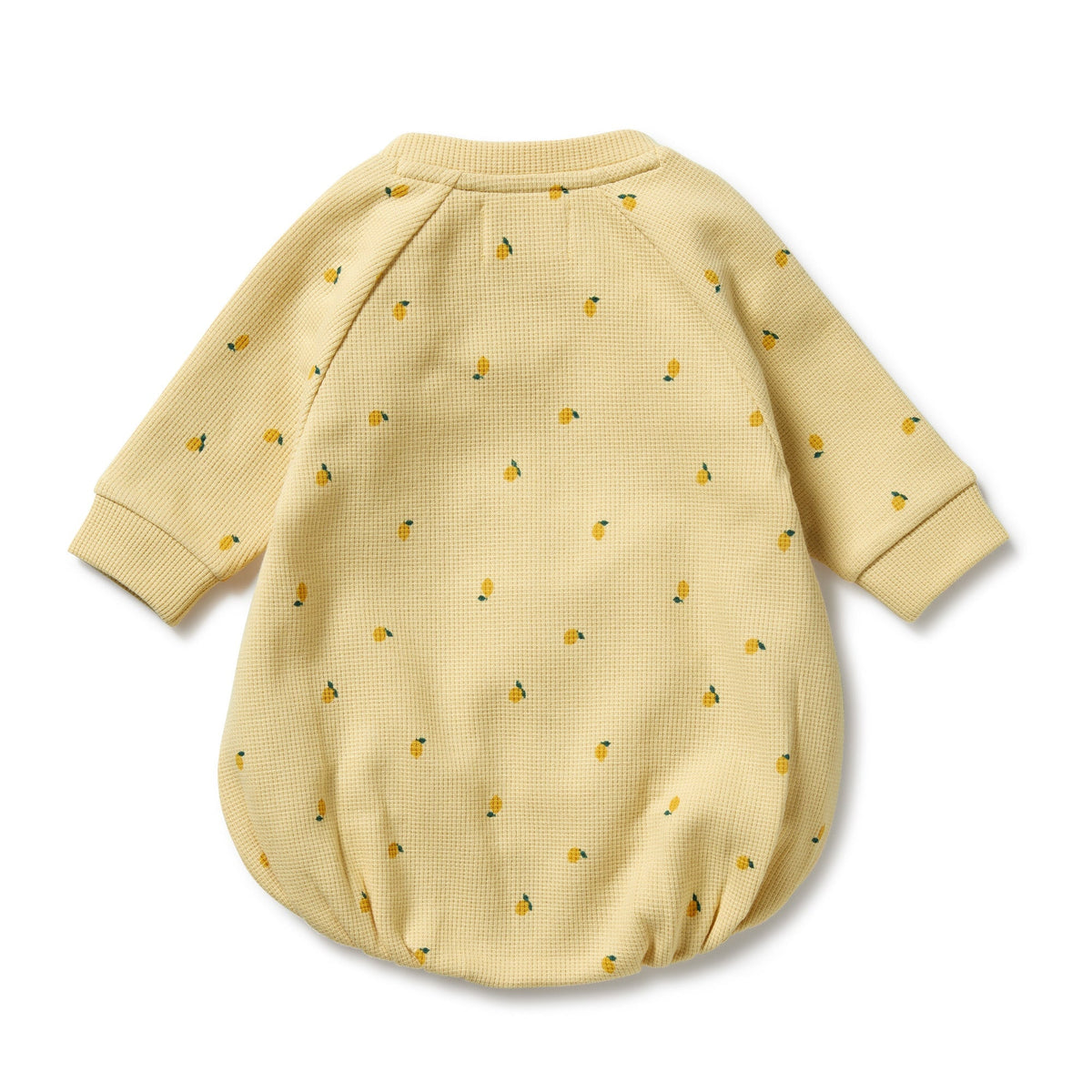 Little Lemon Organic Waffle Bodysuit