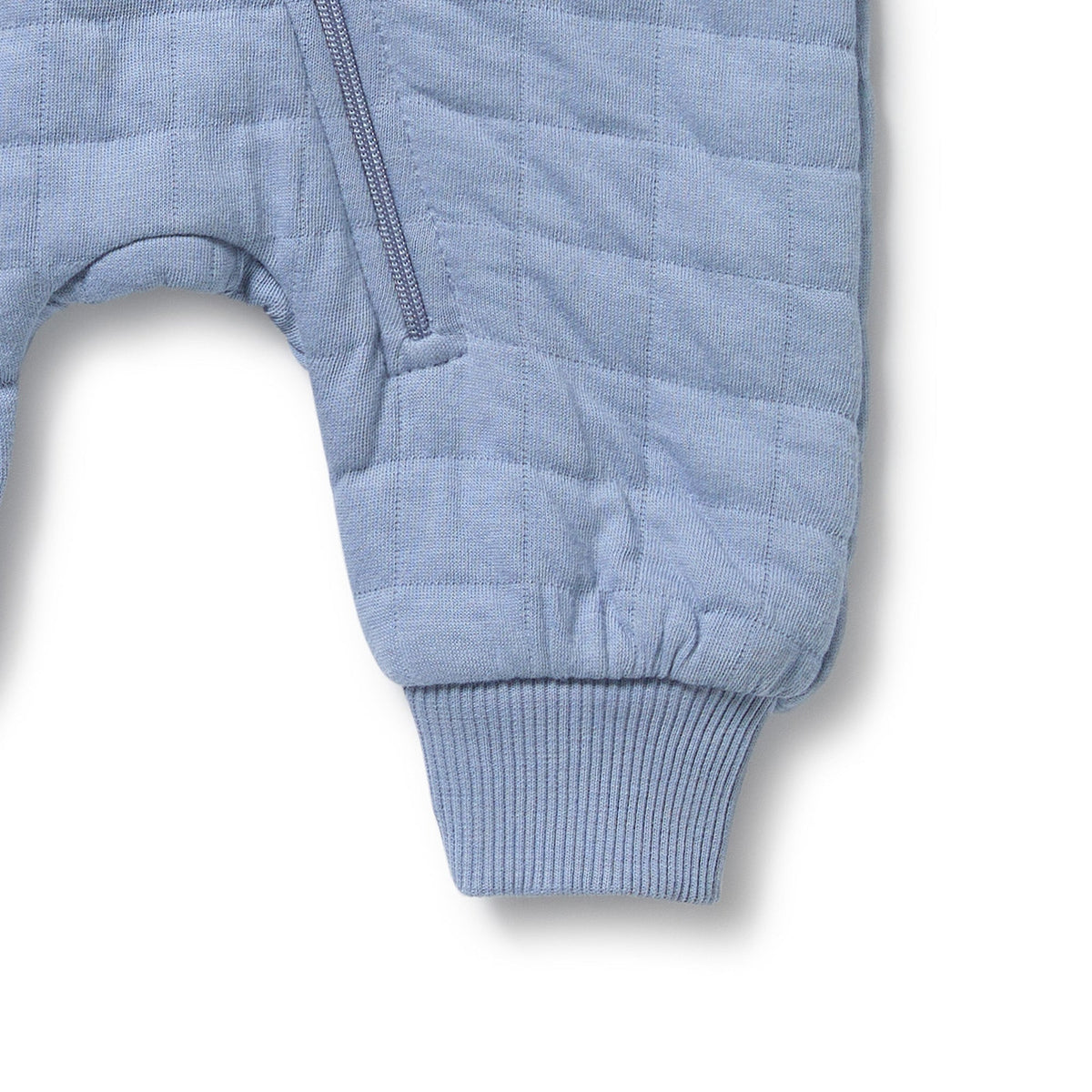 Sky Blue Organic Quilted Growsuit