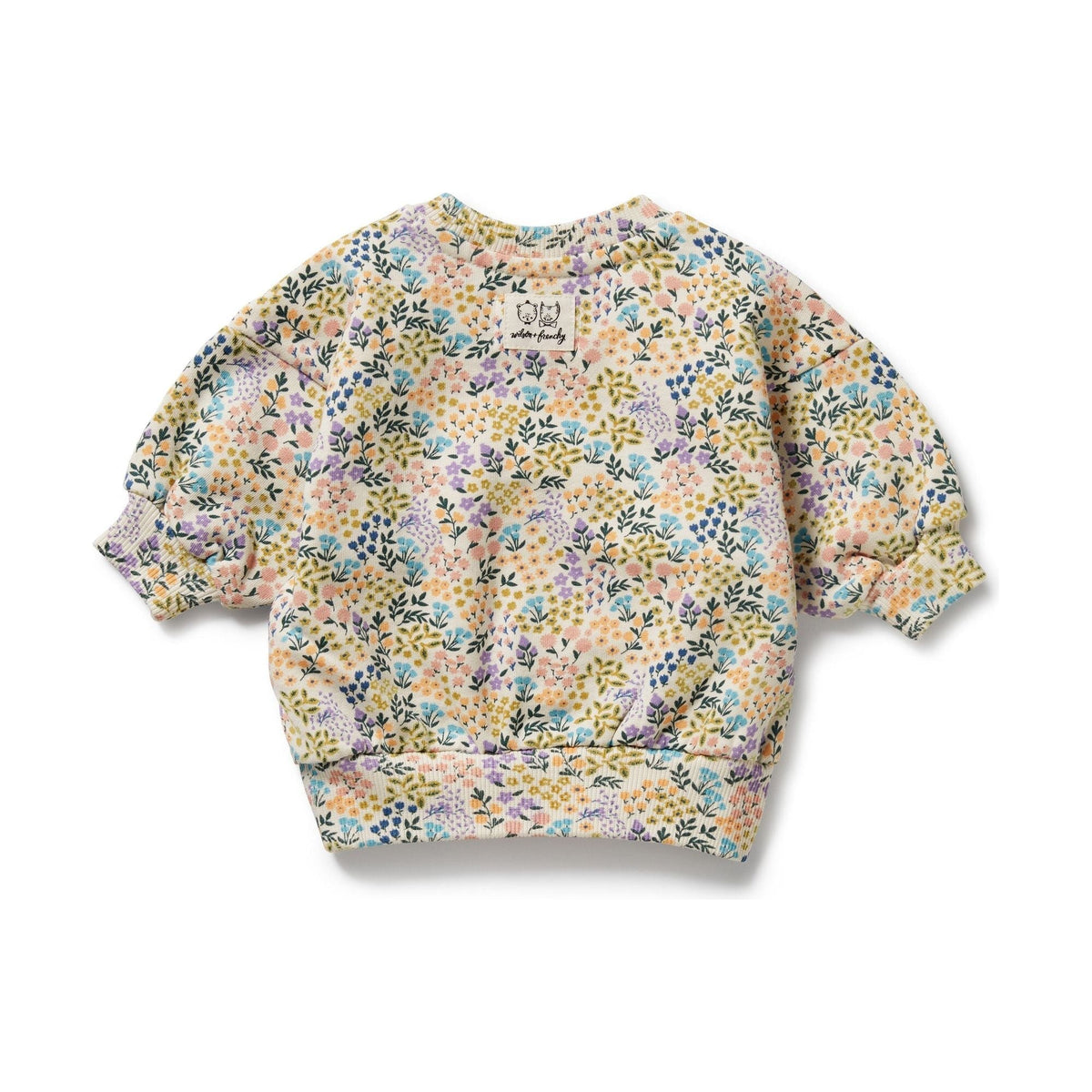 Tiny Bloom Organic Terry Sweat