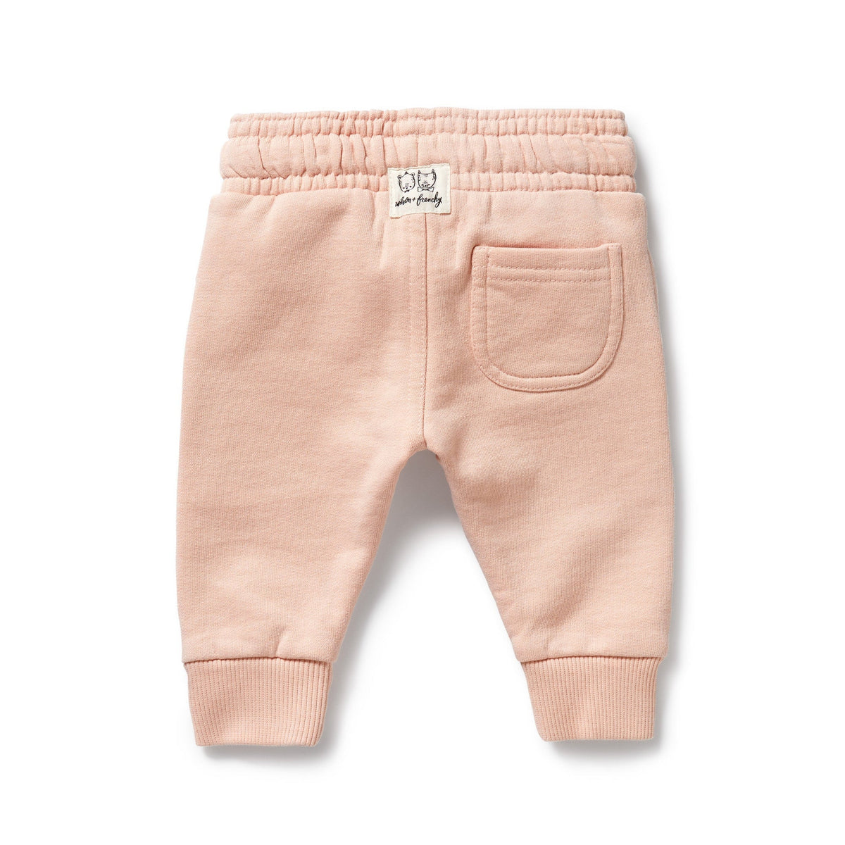 Blush Pink Organic Terry Sweat Pant