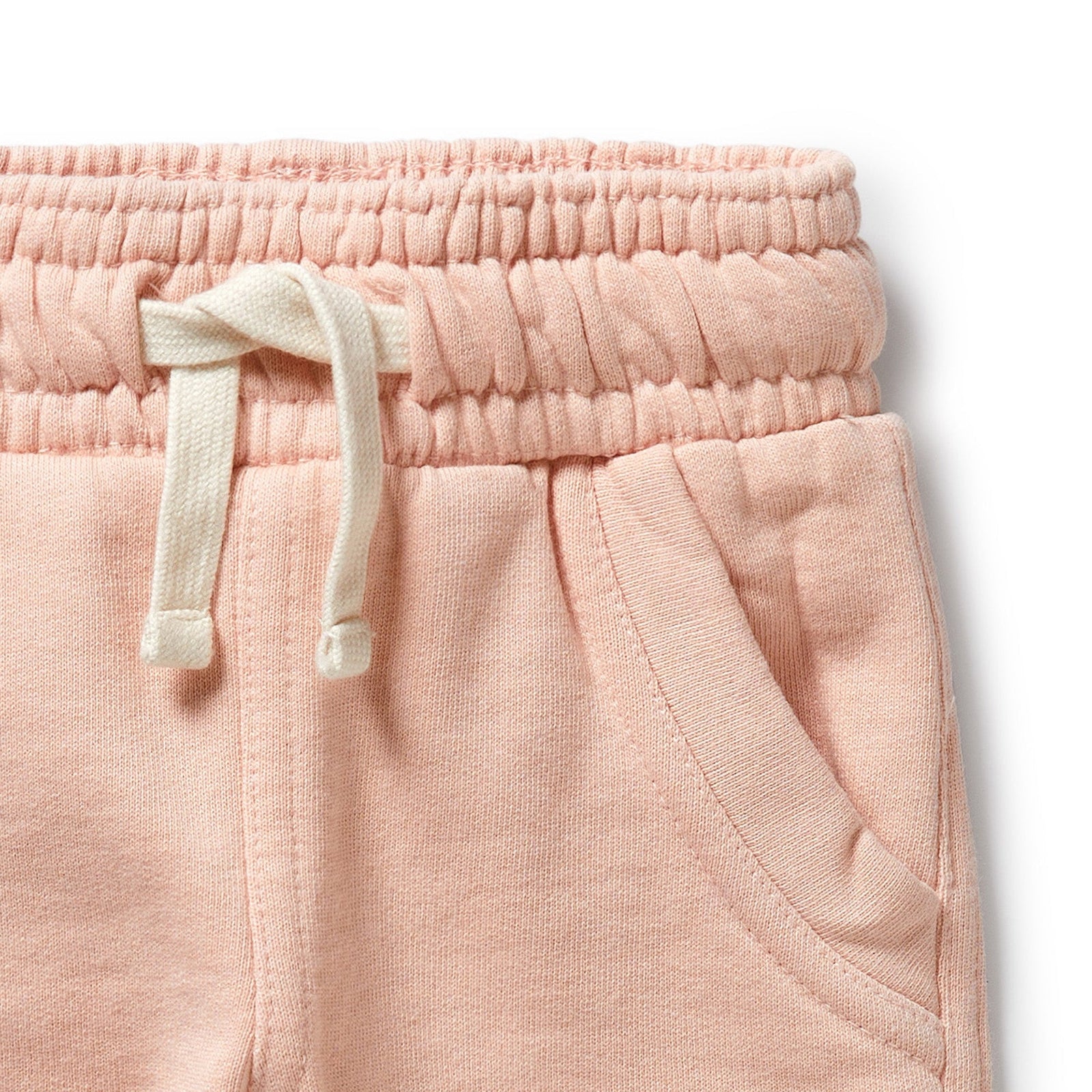 Blush Pink Organic Terry Sweat Pant