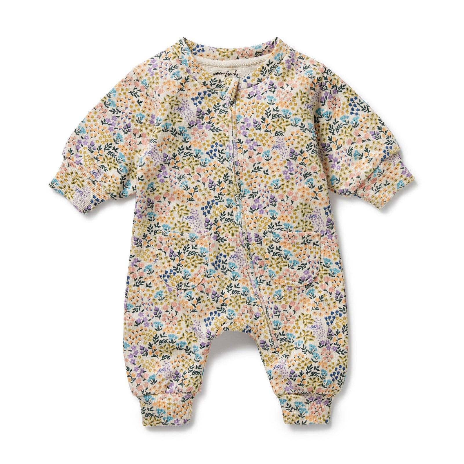 Tiny Bloom Organic Terry Growsuit