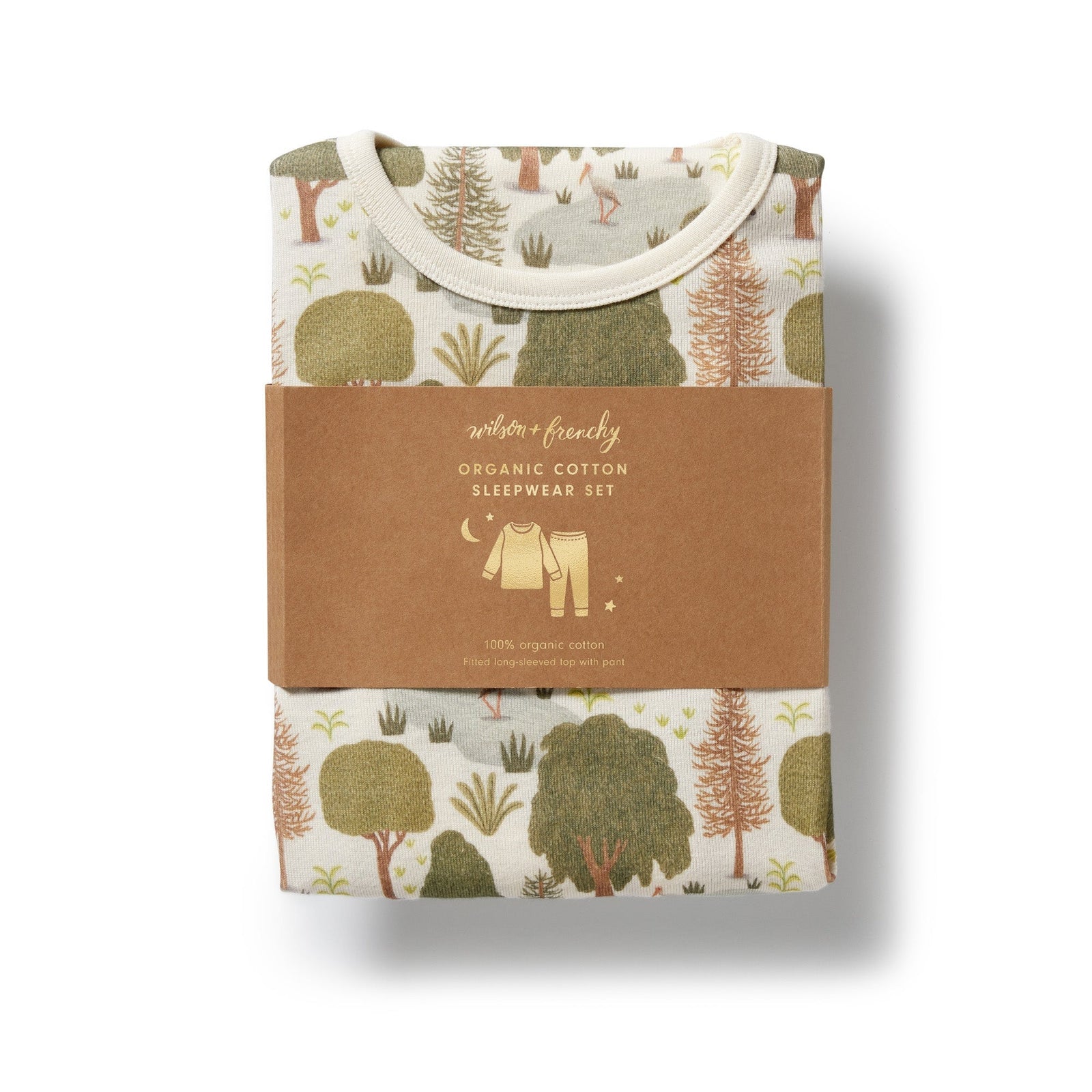 Little Trees Organic Long Sleeved Pyjamas