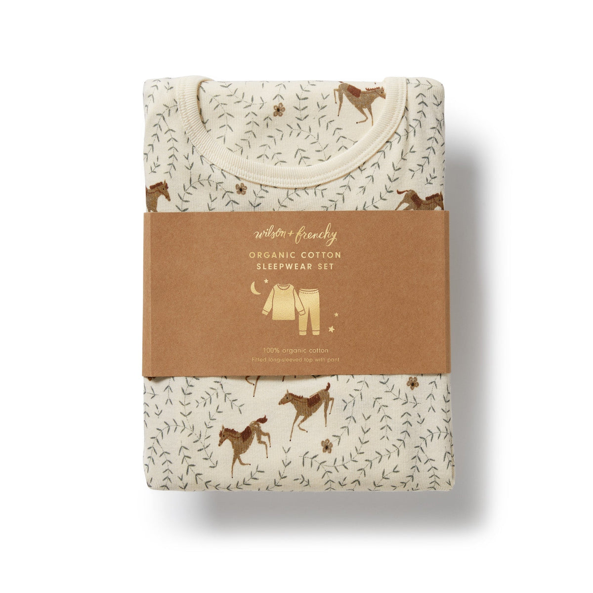 Trixie Horse Organic Long Sleeved Pyjamas