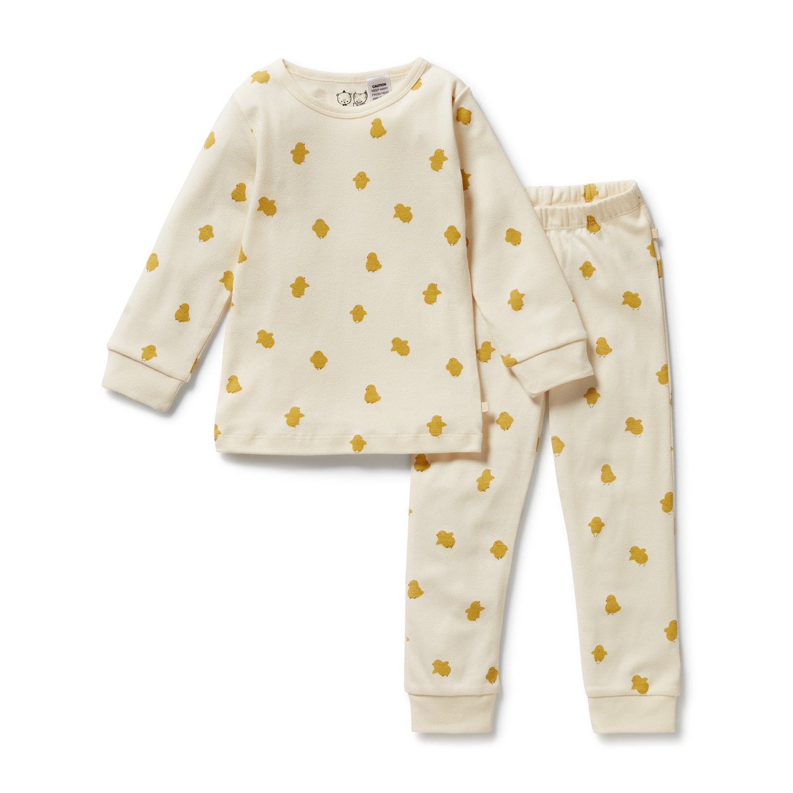 Little Chick Organic Long Sleeved Pyjamas