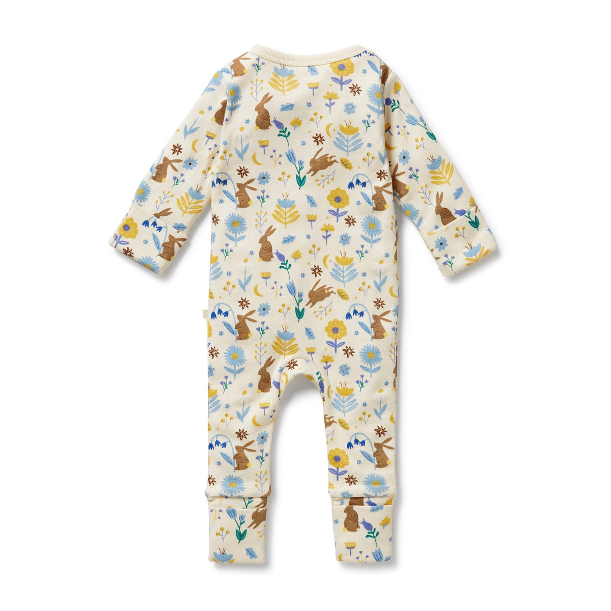 Daisy Mae Organic Zipsuit With Feet