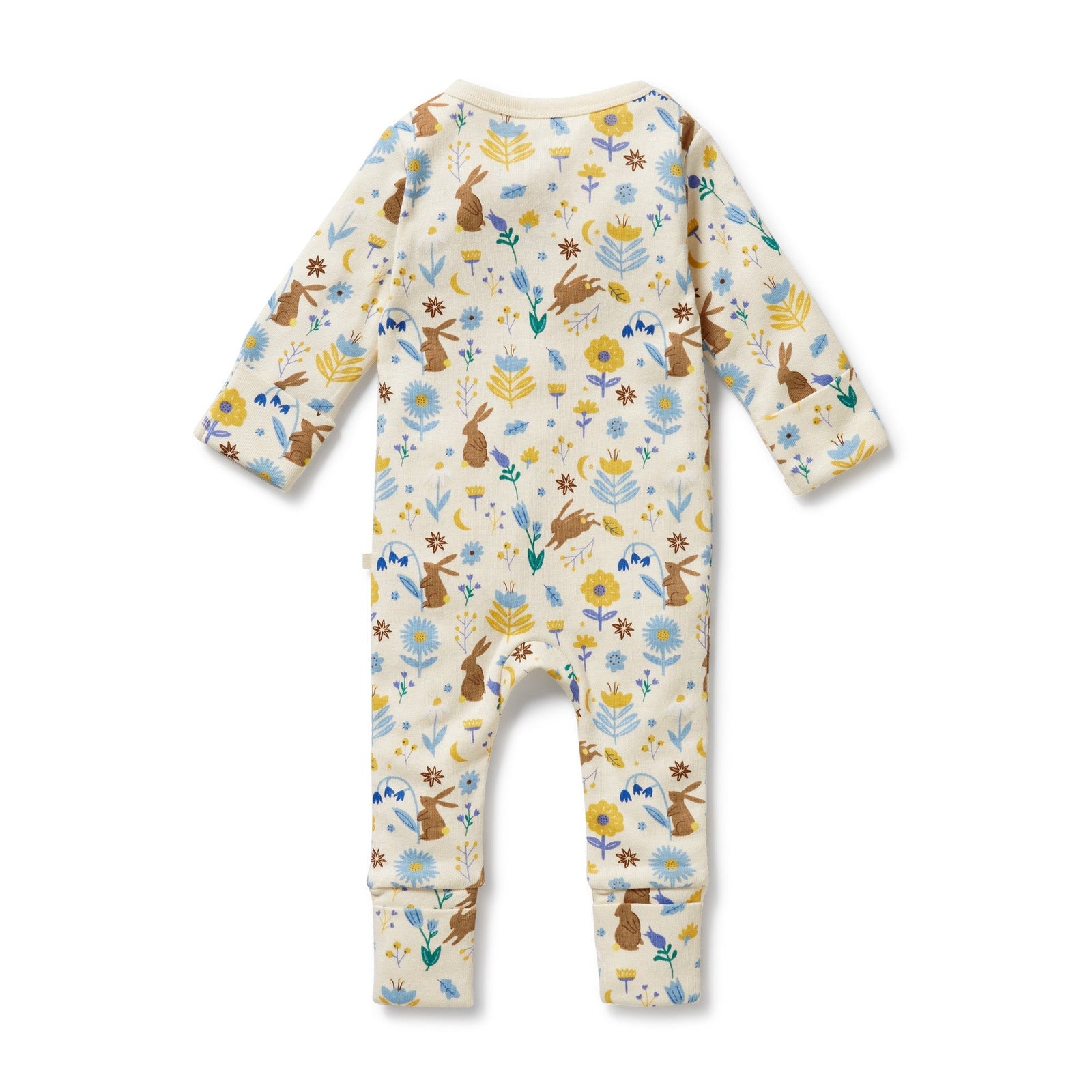 Daisy Mae Organic Zipsuit With Feet