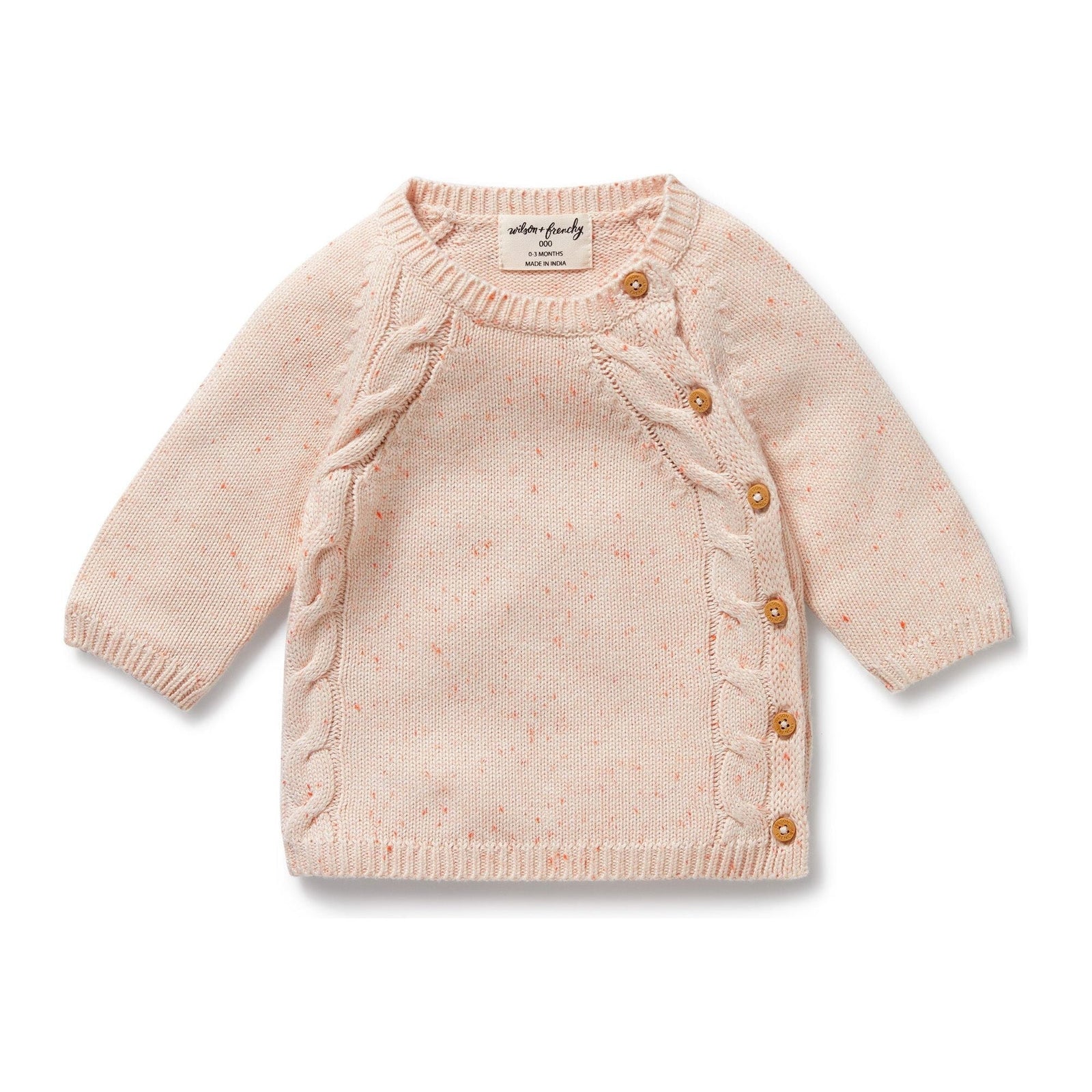 Fairy Floss Organic Knitted Kimono Cardigan