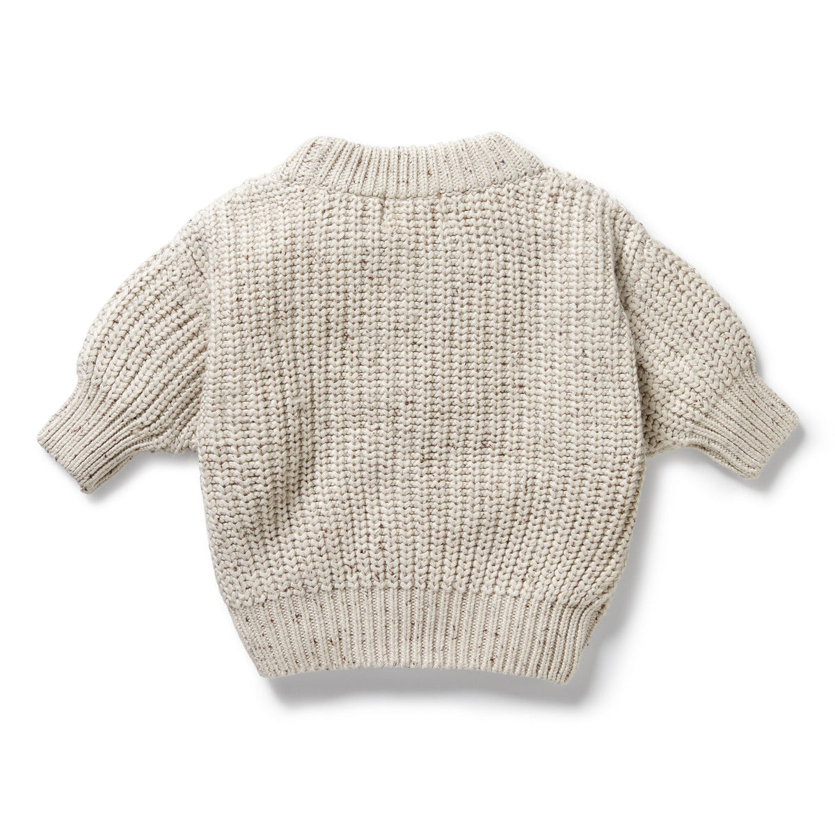 Cookie and Cream Organic Knitted Jumper