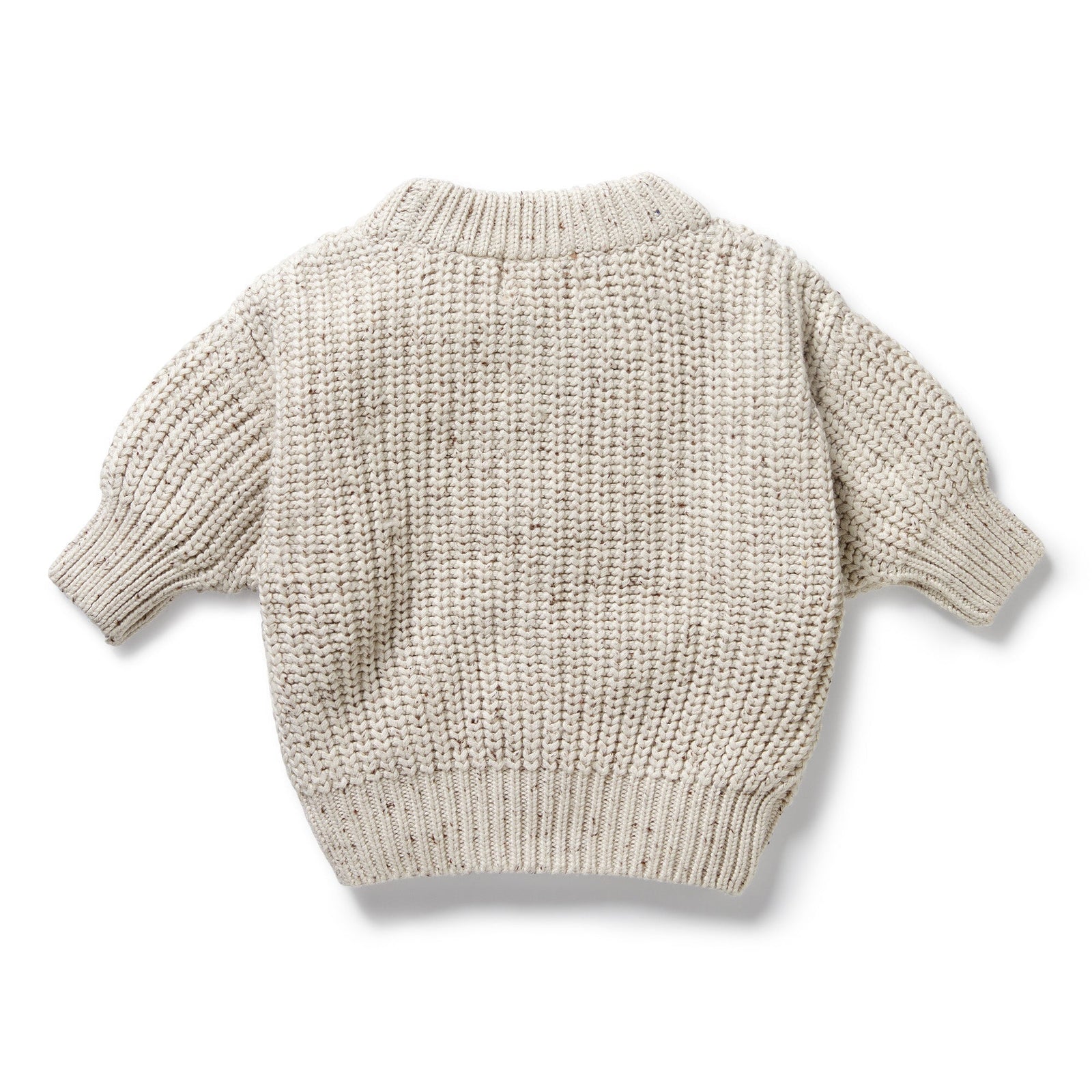 Cookie and Cream Organic Knitted Jumper