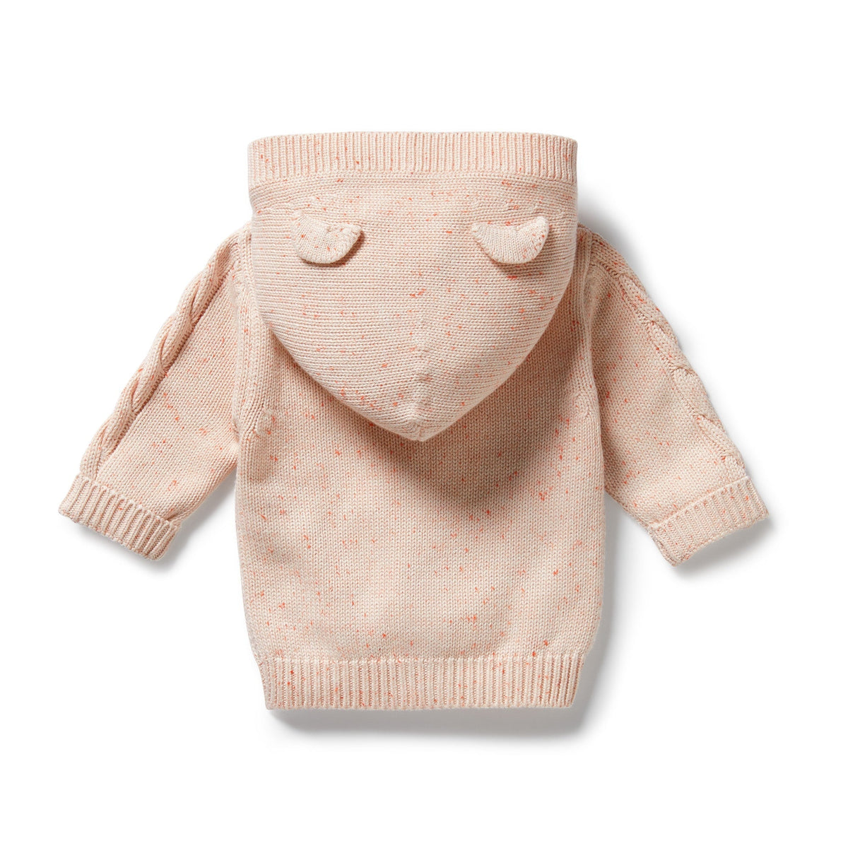 Fairy Floss Organic Knitted Cable Jacket