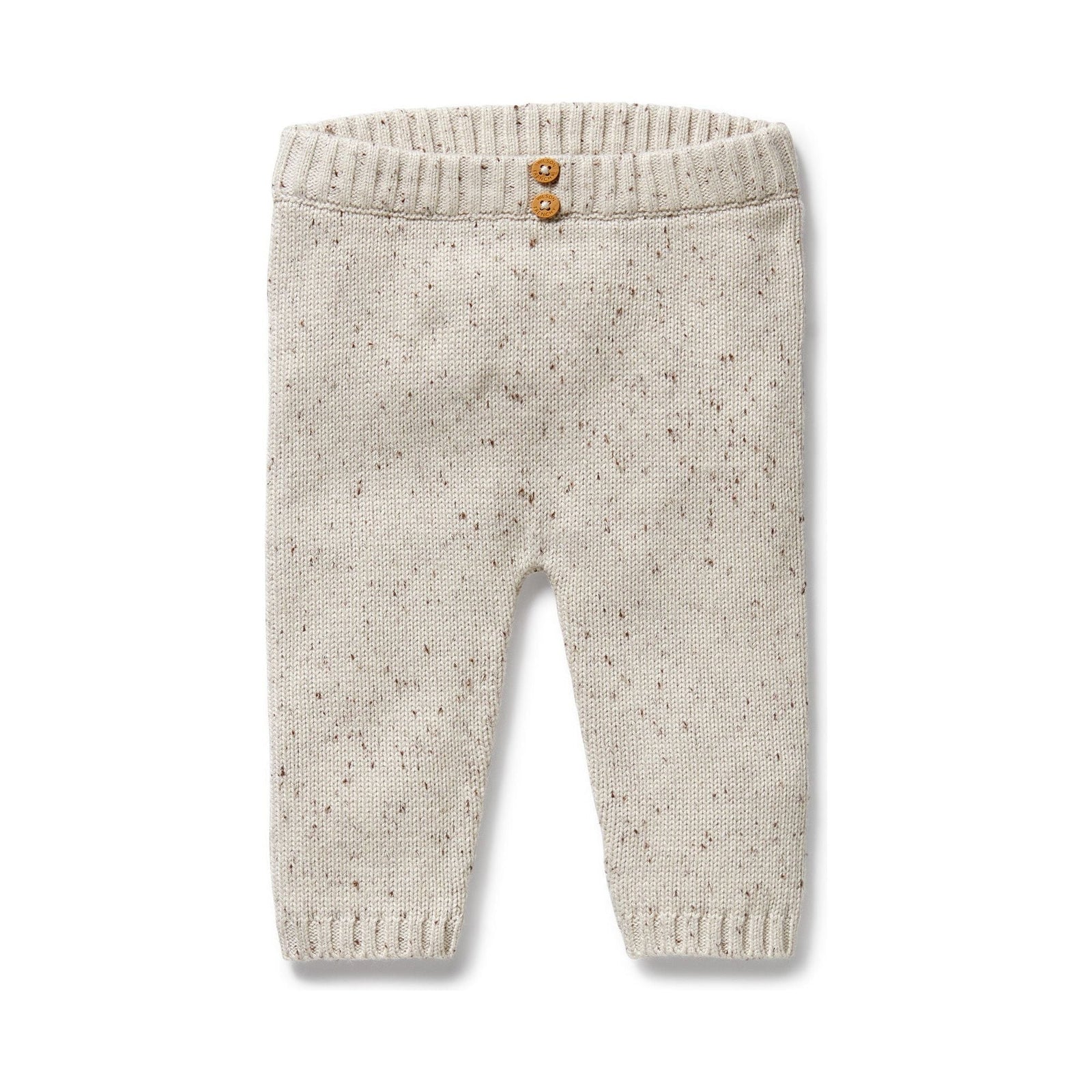 Cookie and Cream Organic Knitted Legging