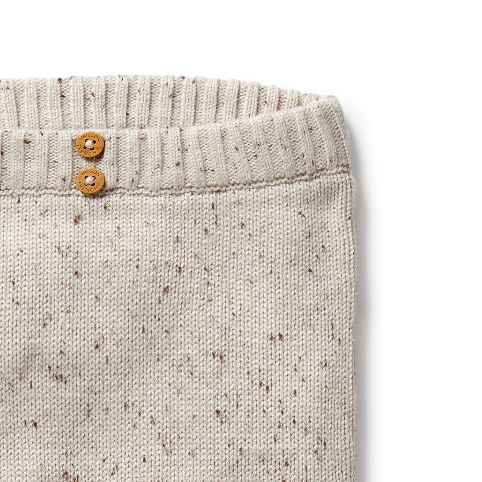 Cookie and Cream Organic Knitted Legging