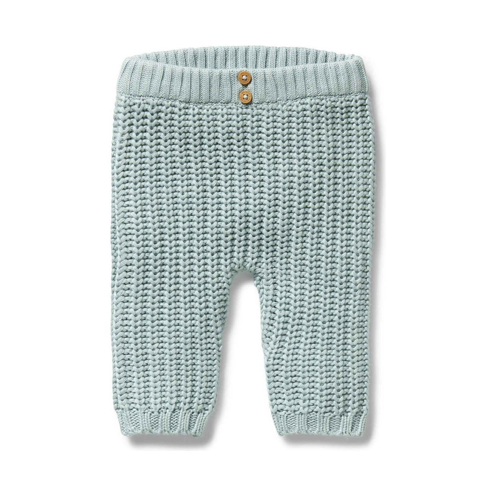 Duck Egg Organic Knitted Legging