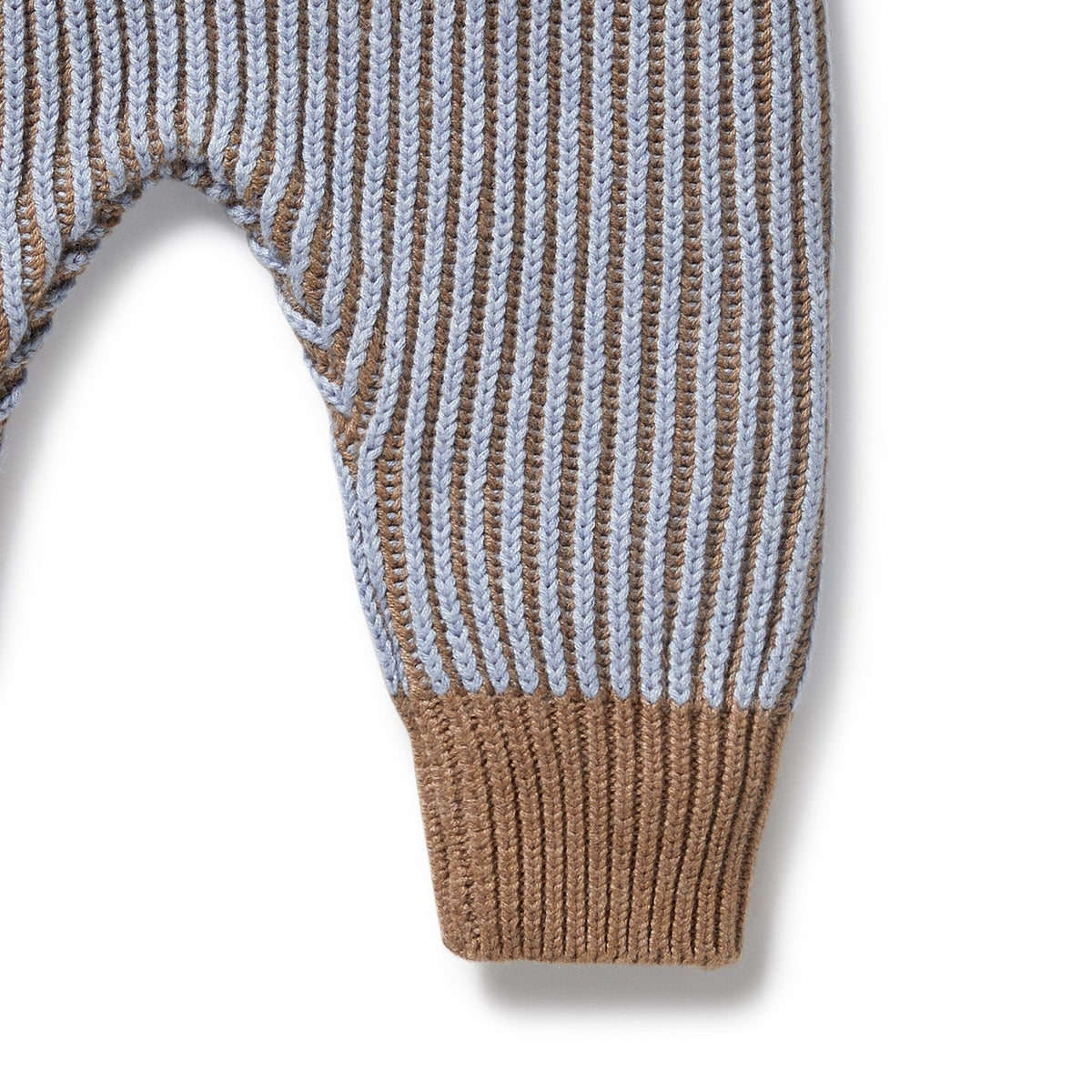 Coco Blue Speckle Organic Knitted Legging