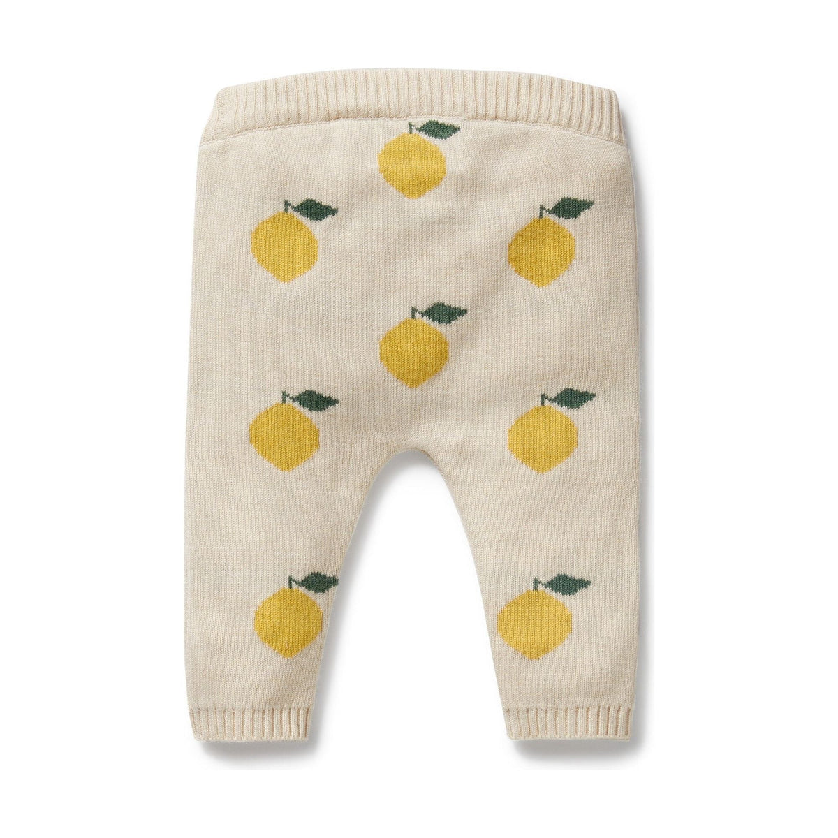 Lemony Organic Knitted Jacquard Legging