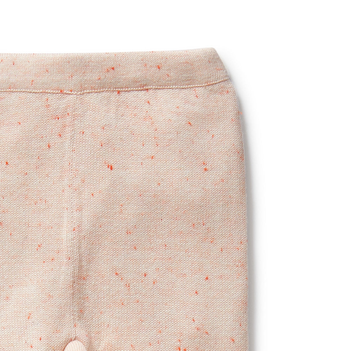 Fairy Floss Organic Knitted Legging with Feet