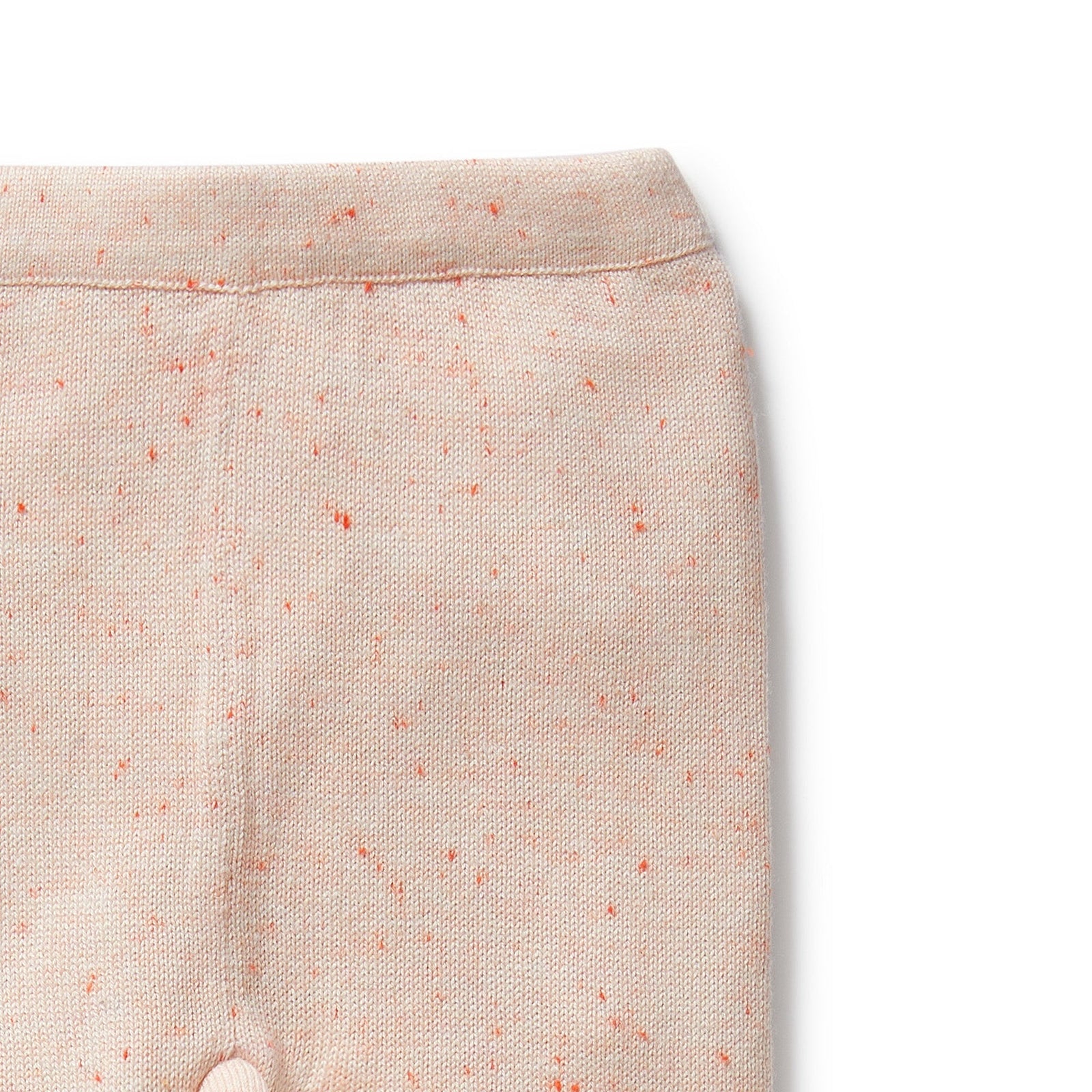 Fairy Floss Organic Knitted Legging with Feet