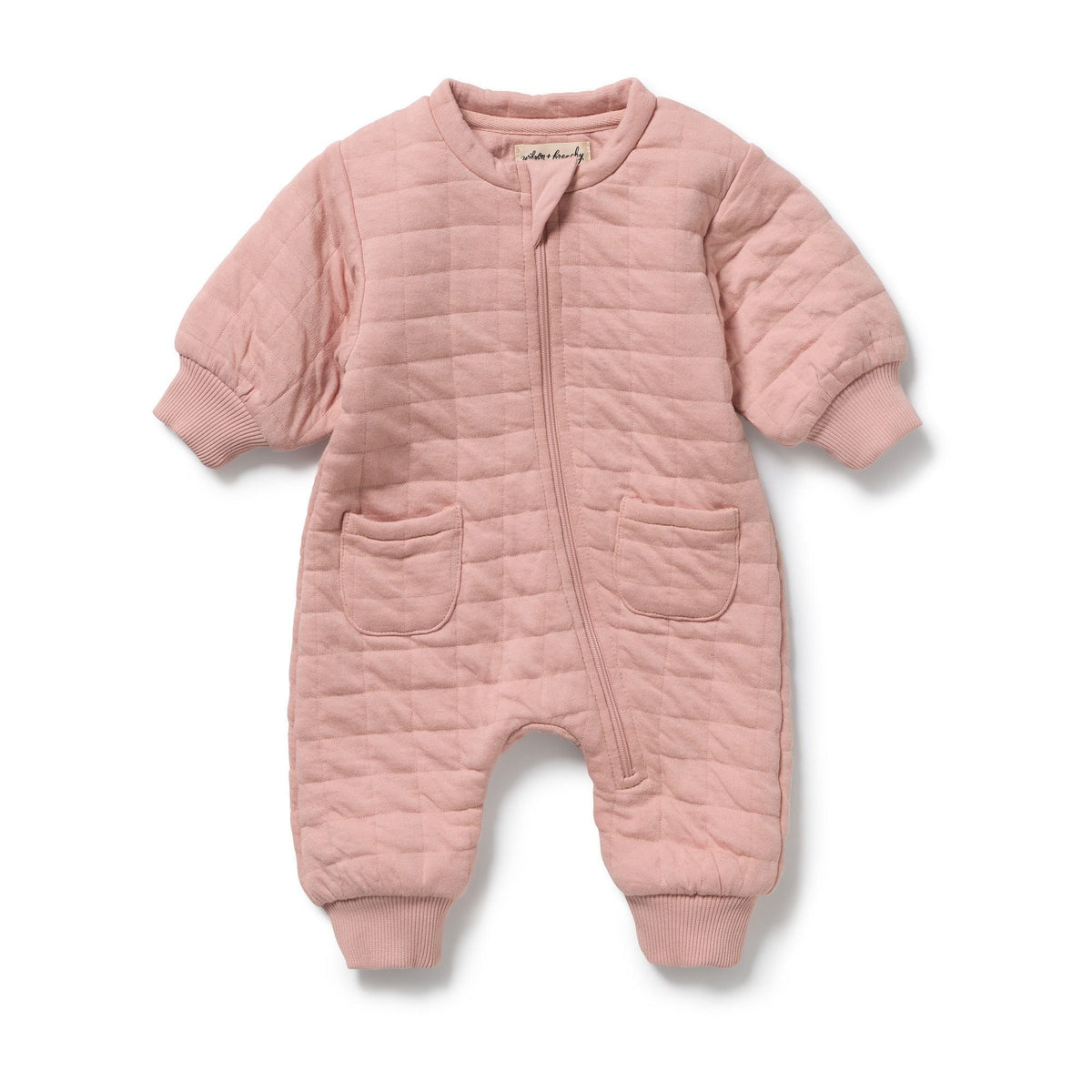 Rose Organic Quilted Growsuit