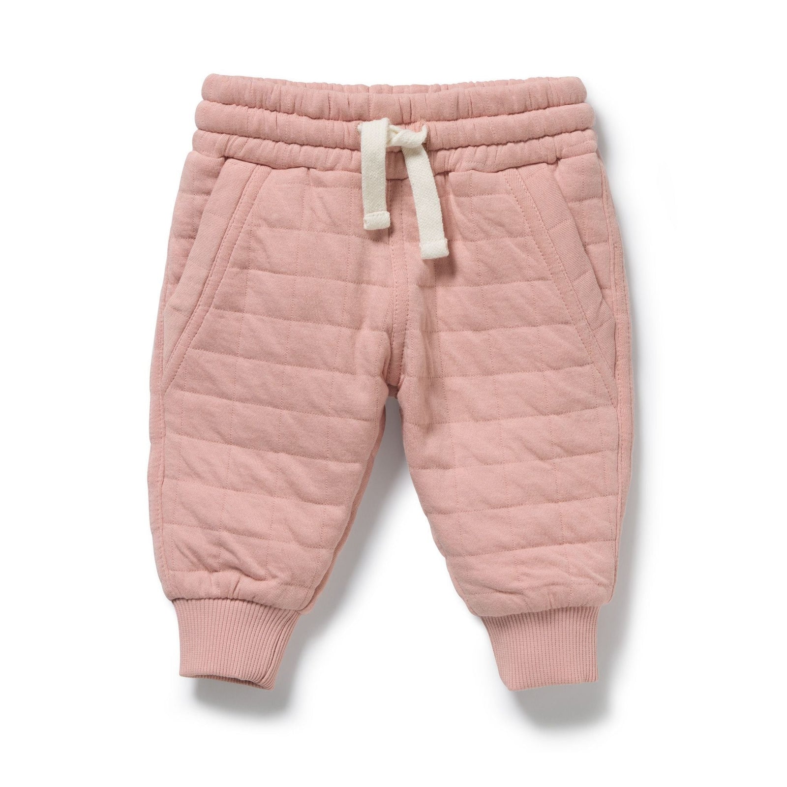Rose Organic Quilted Sweat Pant