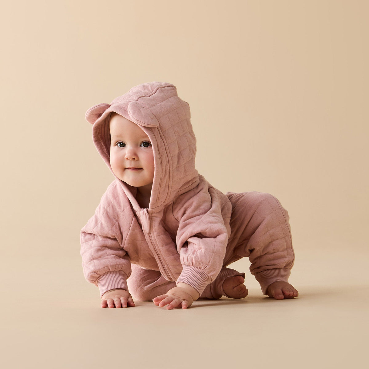 Rose Organic Quilted Jacket