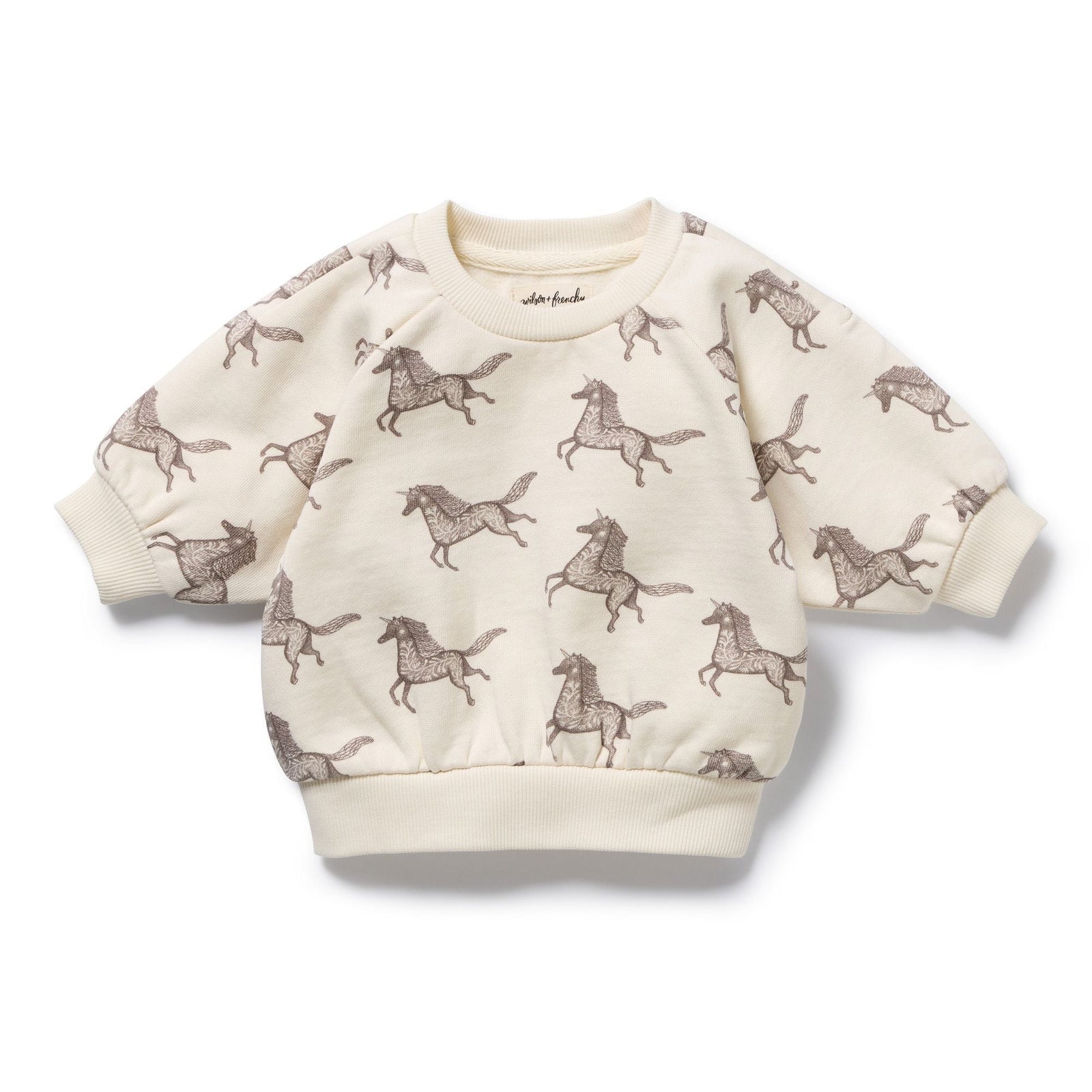 Little Unicorn Organic Terry Sweat