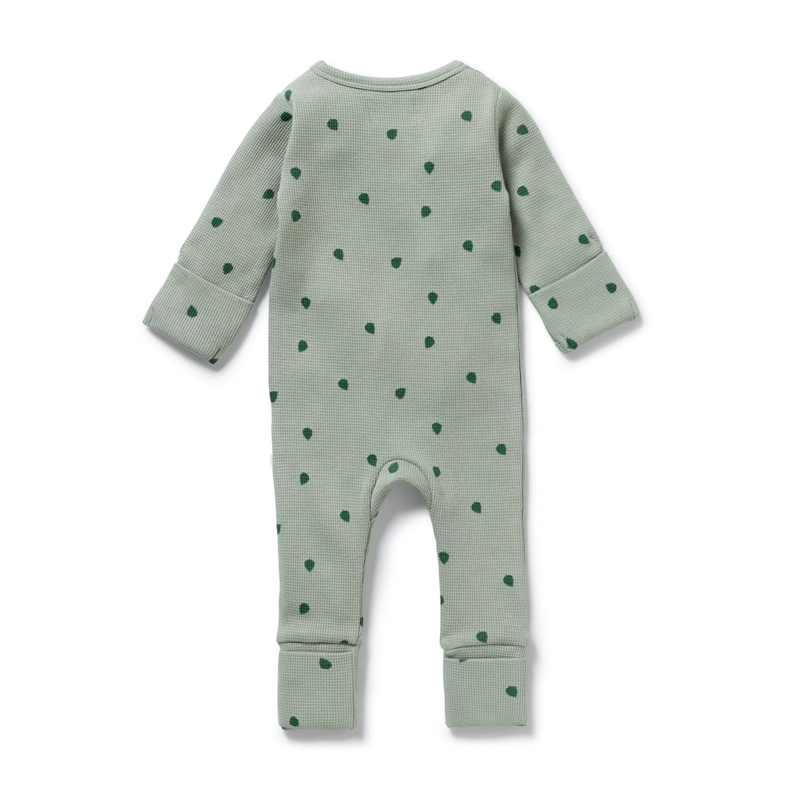 Tumbletwig Organic Waffle Zipsuit