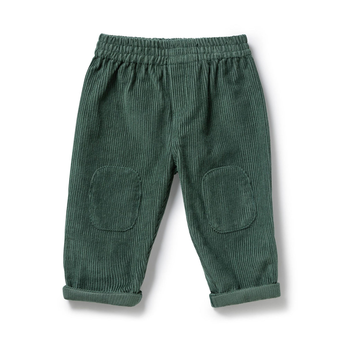 Moss Green Organic Cord Pant