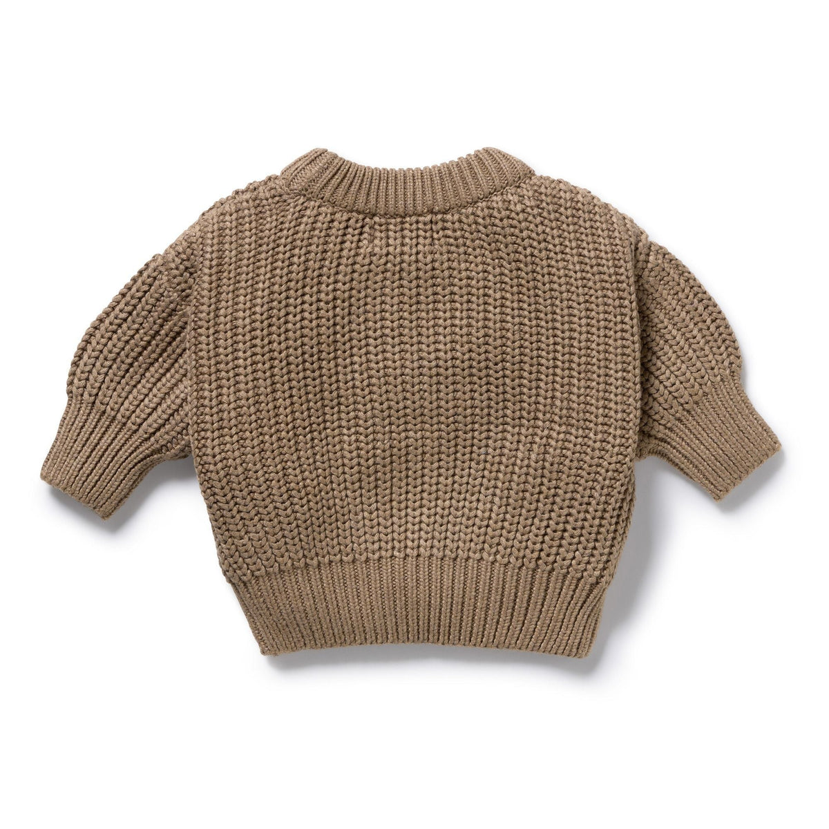Chestnut Organic Knitted Jumper