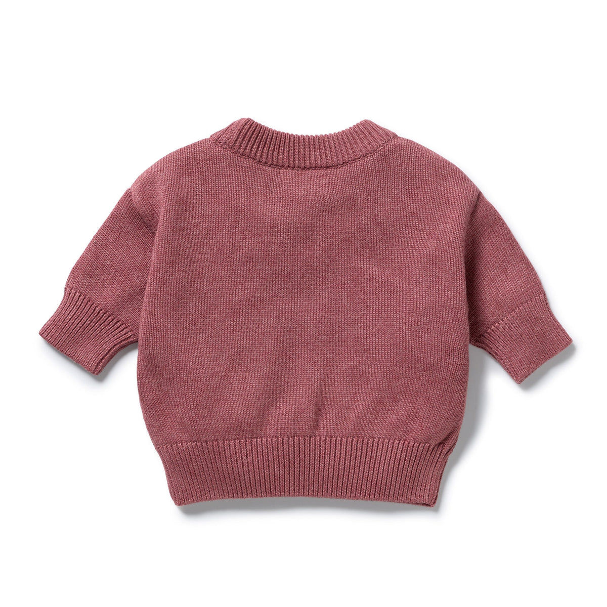 Rhubarb Organic Knitted Bauble Jumper