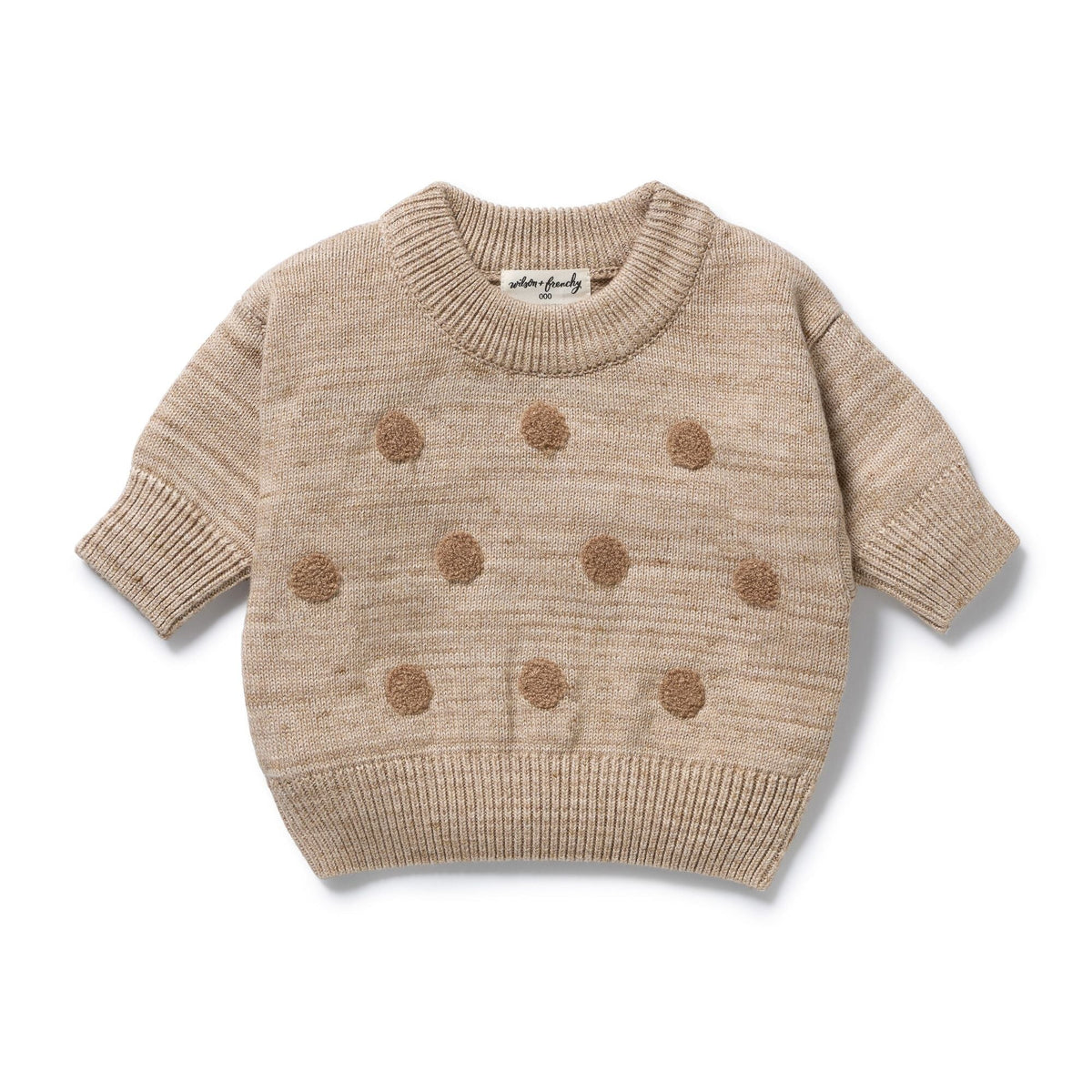 Sandstone Organic Knitted Bauble Jumper