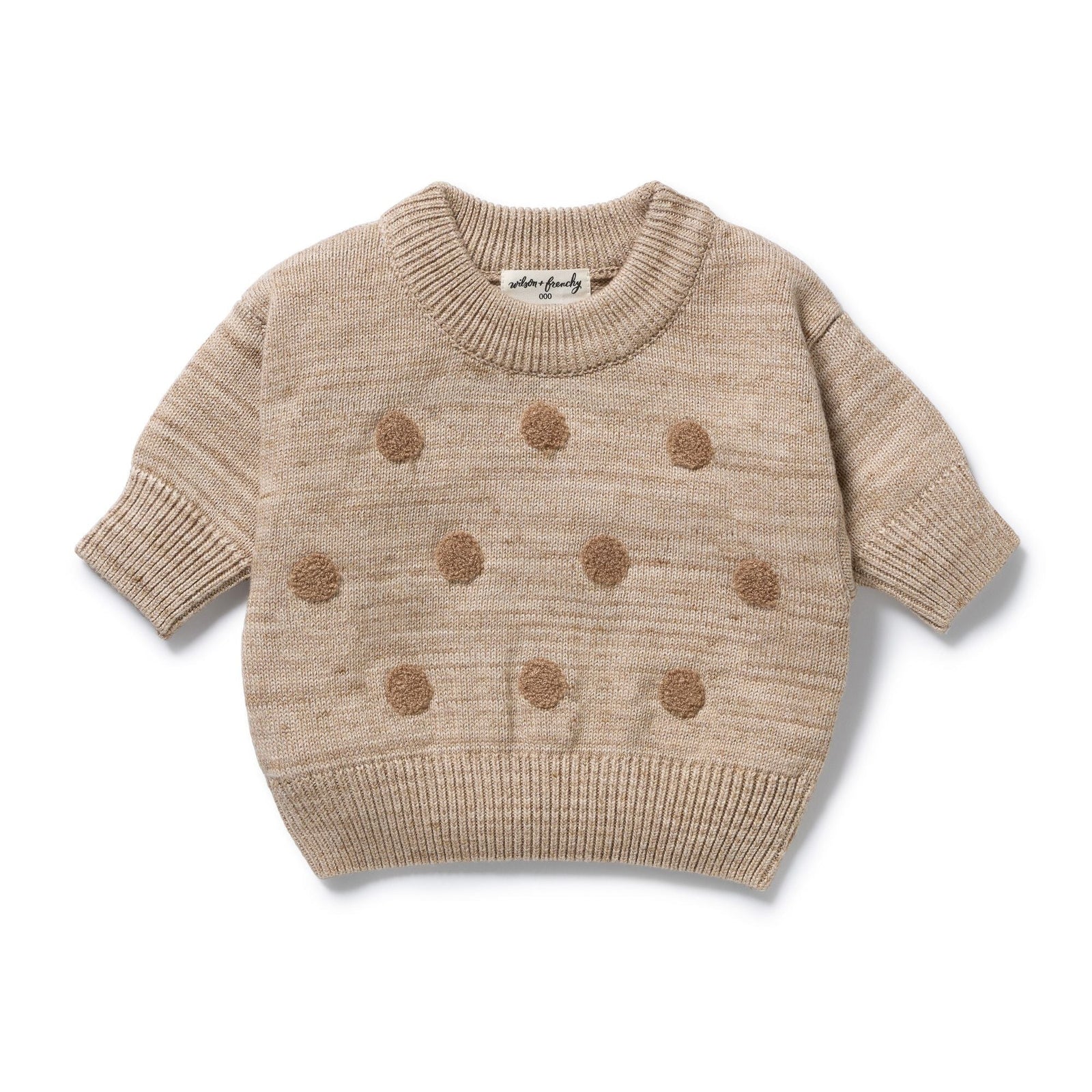 Sandstone Organic Knitted Bauble Jumper