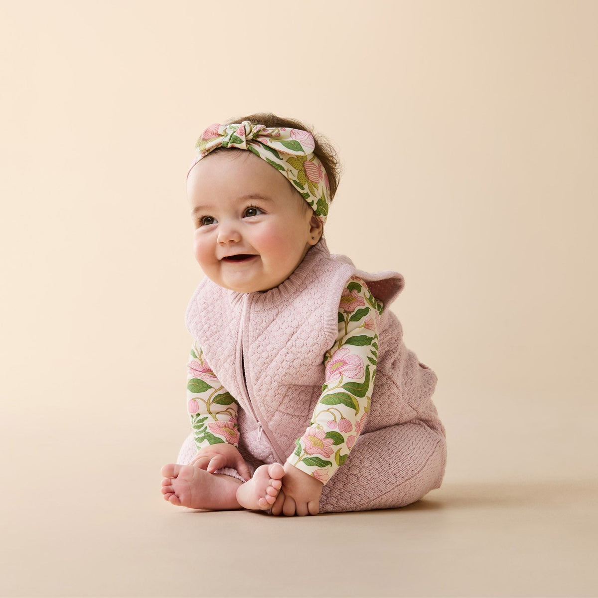 Marshmallow Organic Knitted Bauble Legging