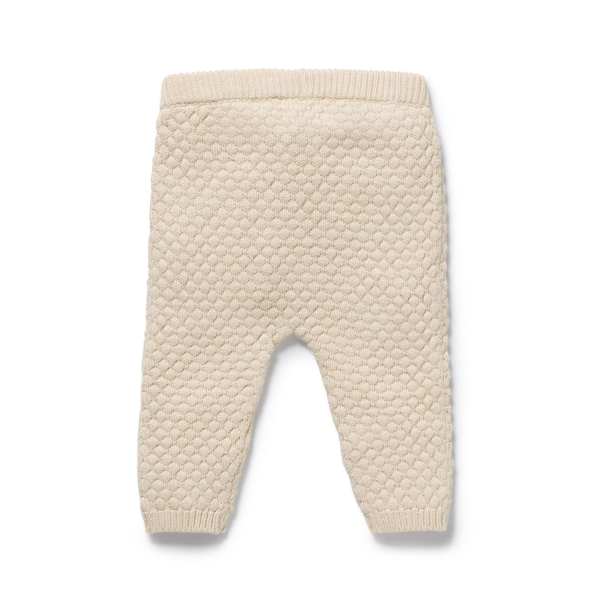 Cream Organic Knitted Bauble Legging