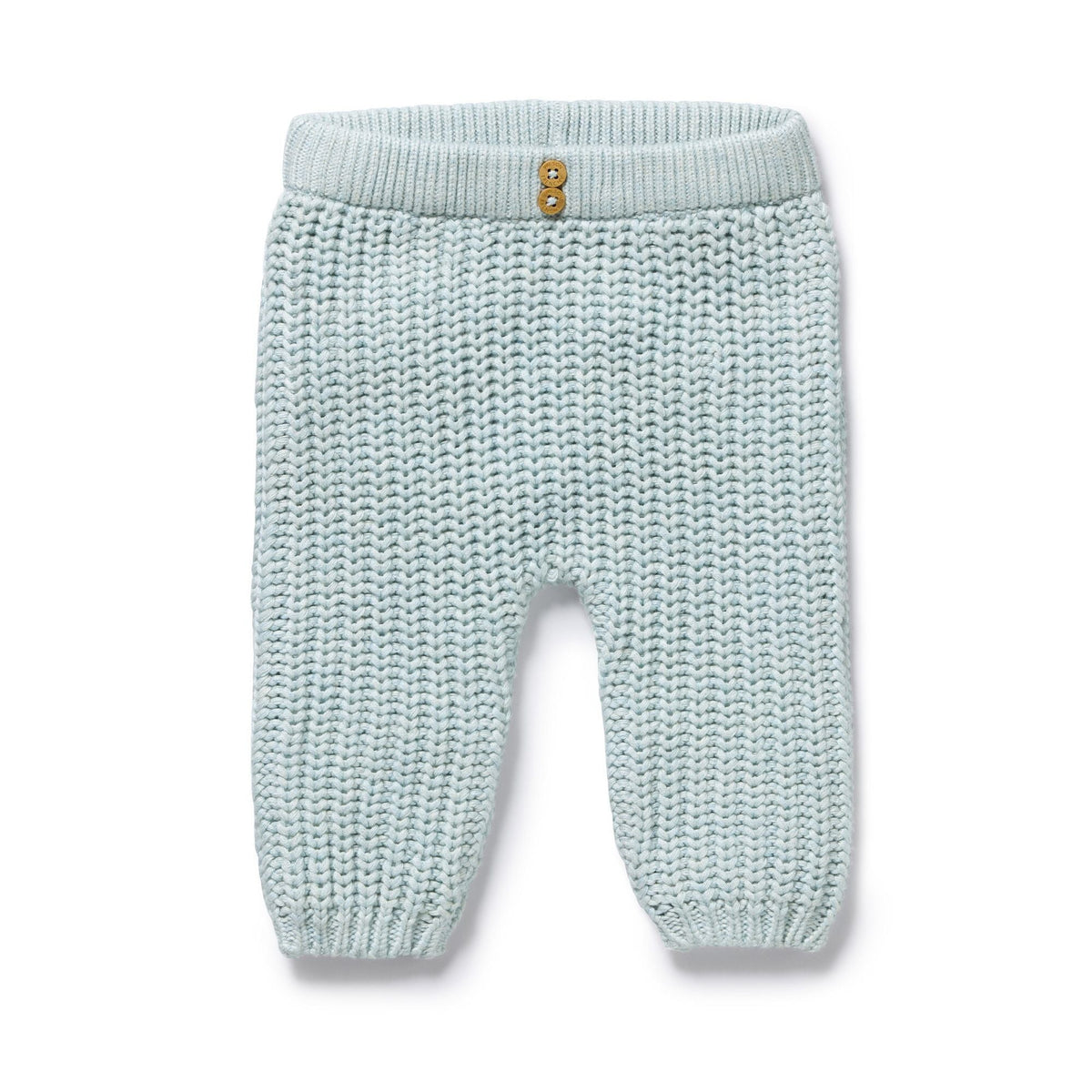 Cloud Blue Organic Knitted Legging