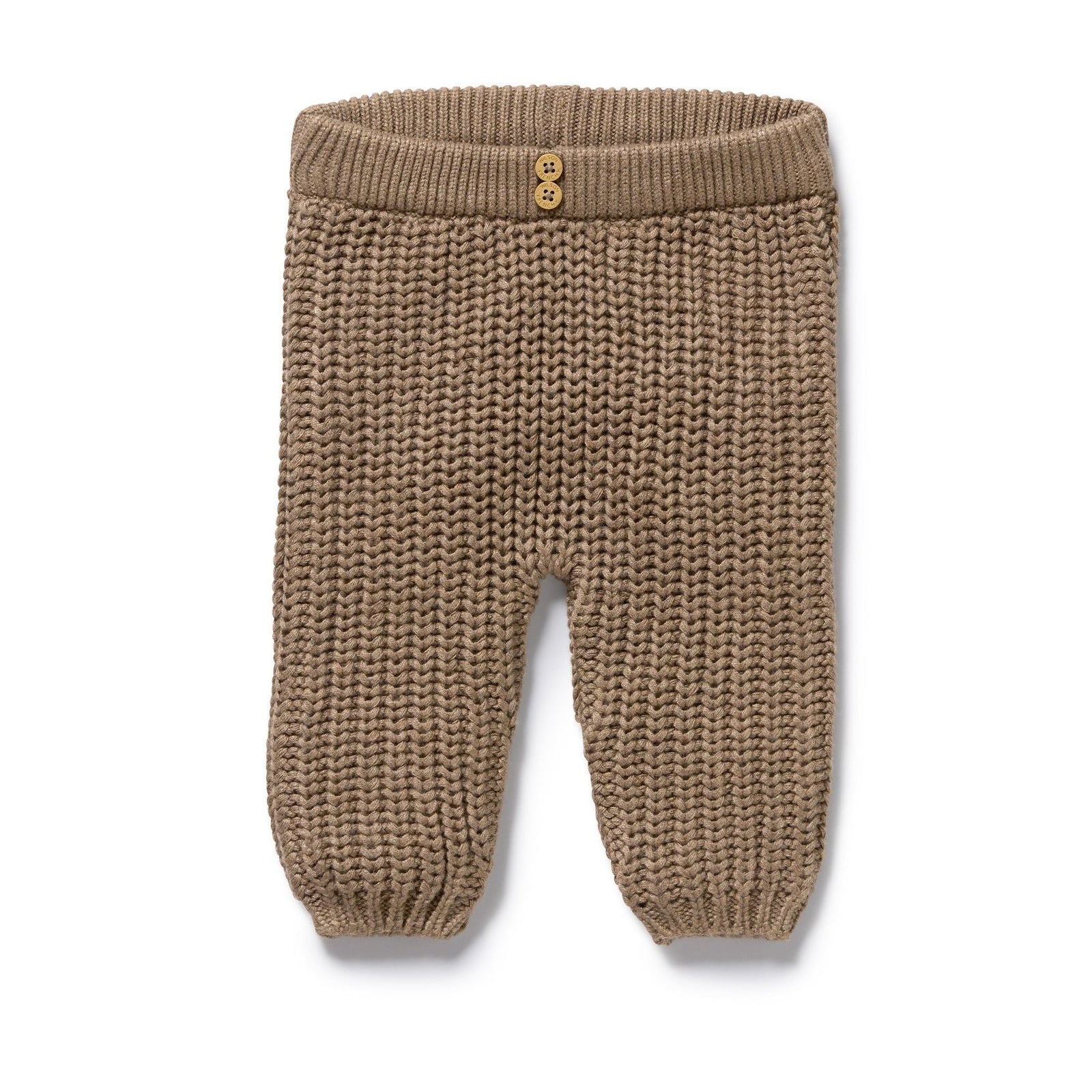 Chestnut Organic Knitted Legging