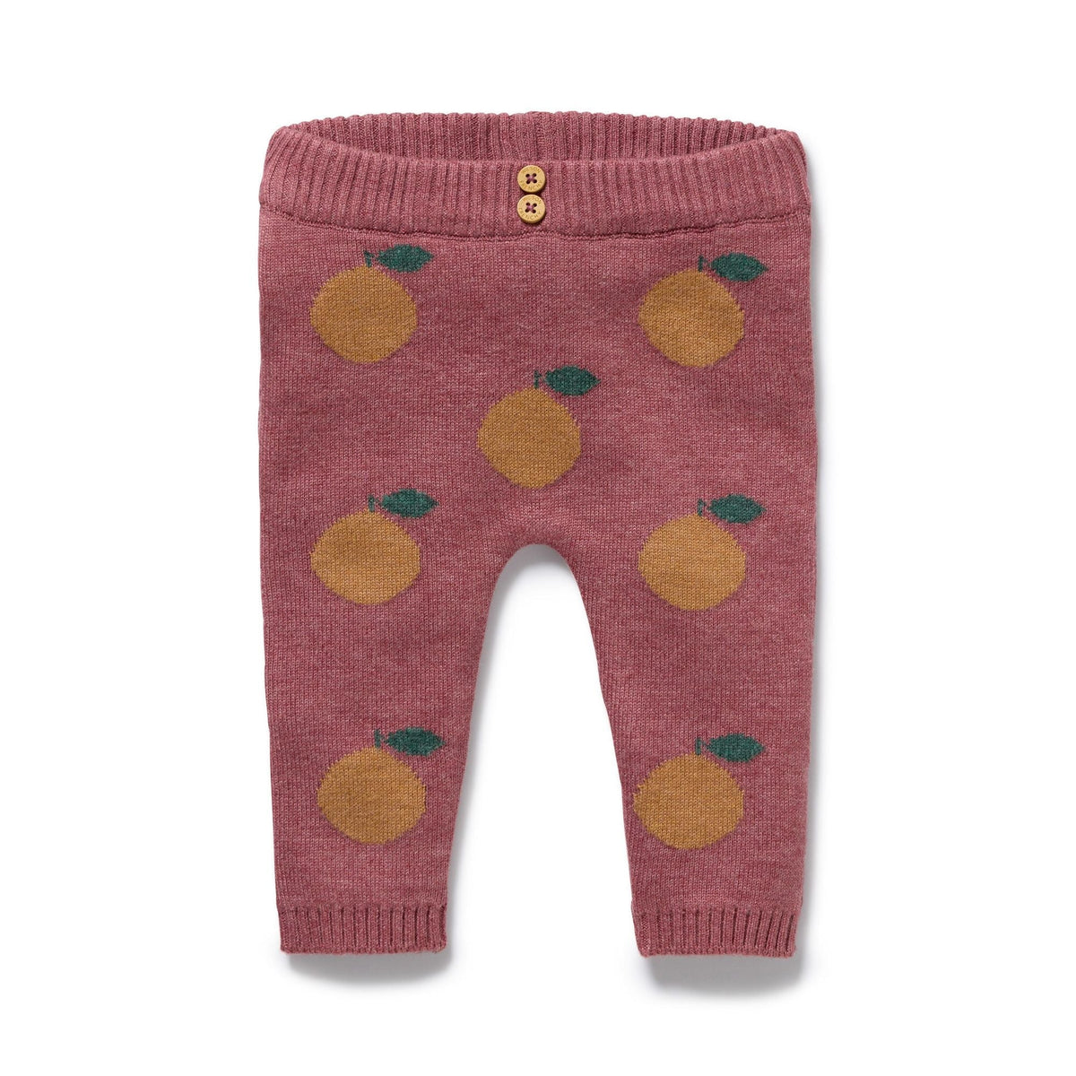 Clementine Organic Knitted Jacquard Legging