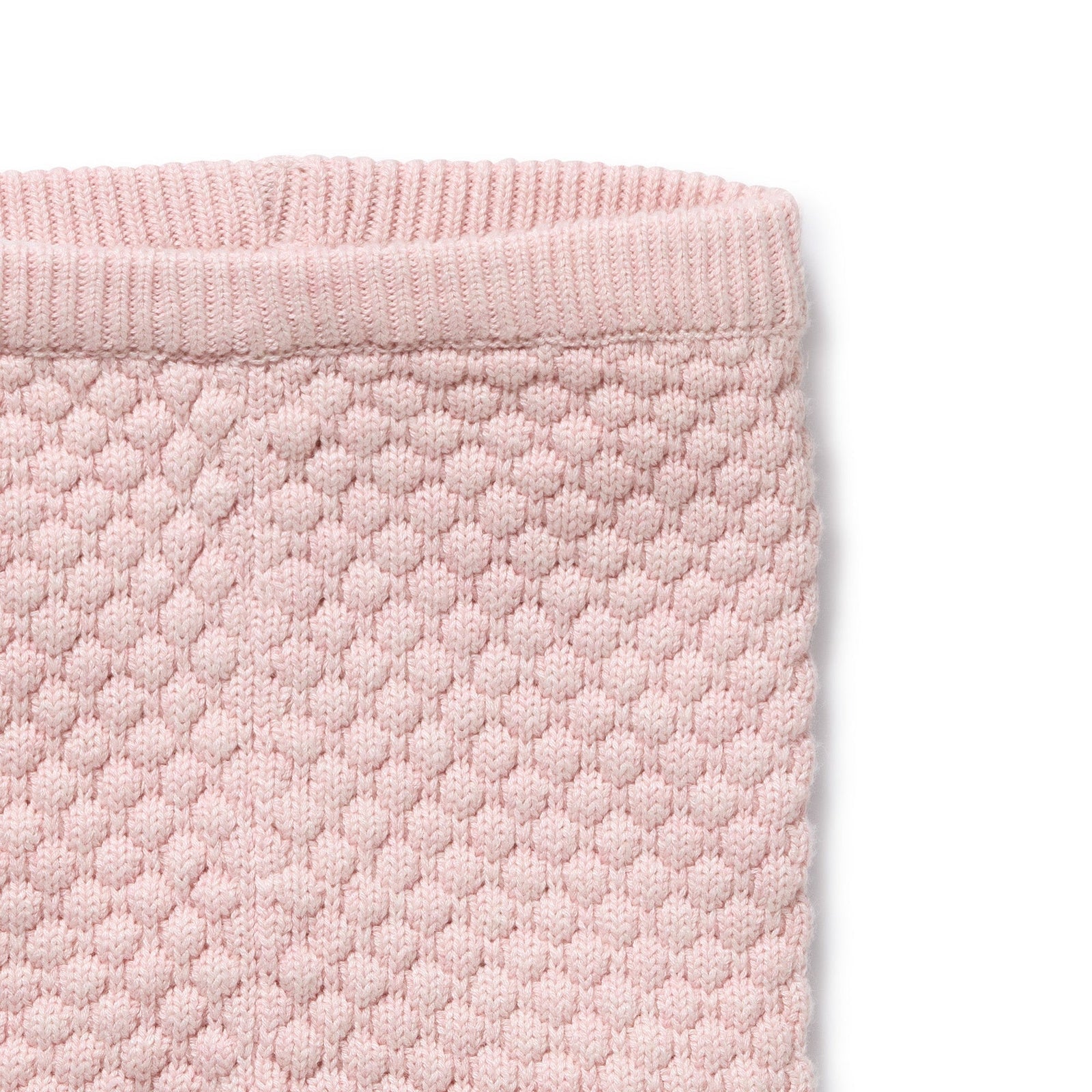 Marshmallow Organic Knitted Bauble Legging with Feet