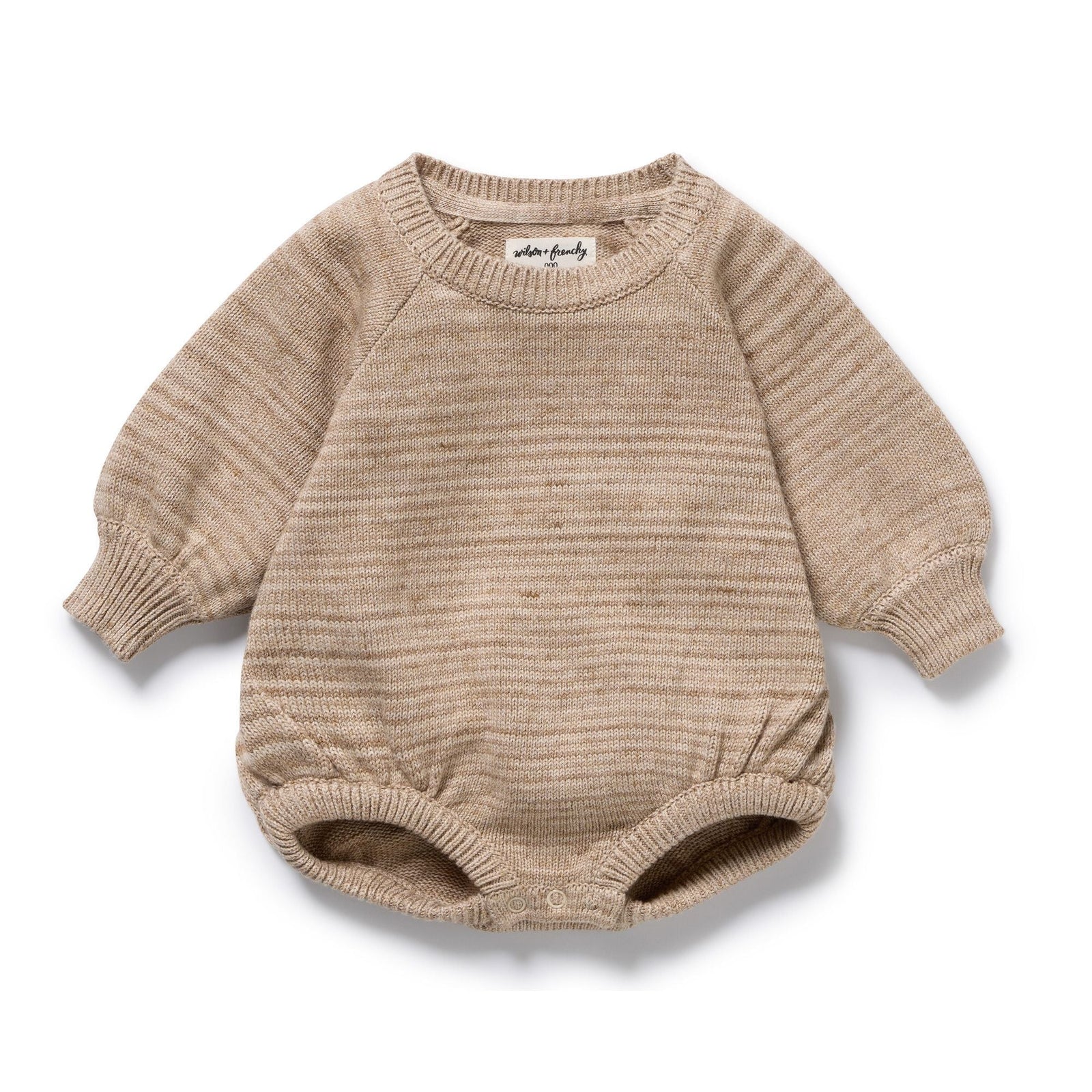 Sandstone Organic Knitted Bodysuit
