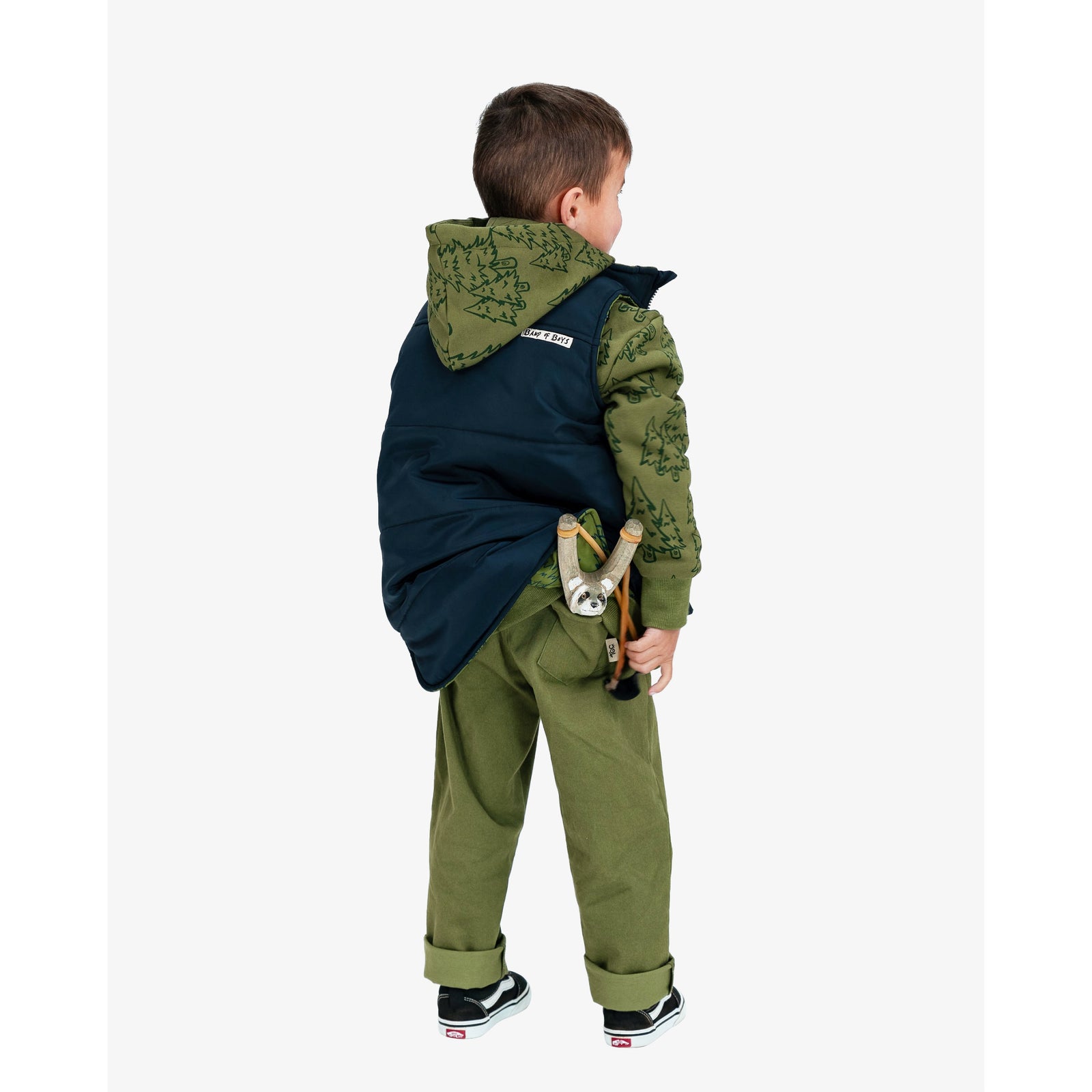 Wild Child Reversible Puffer Vest