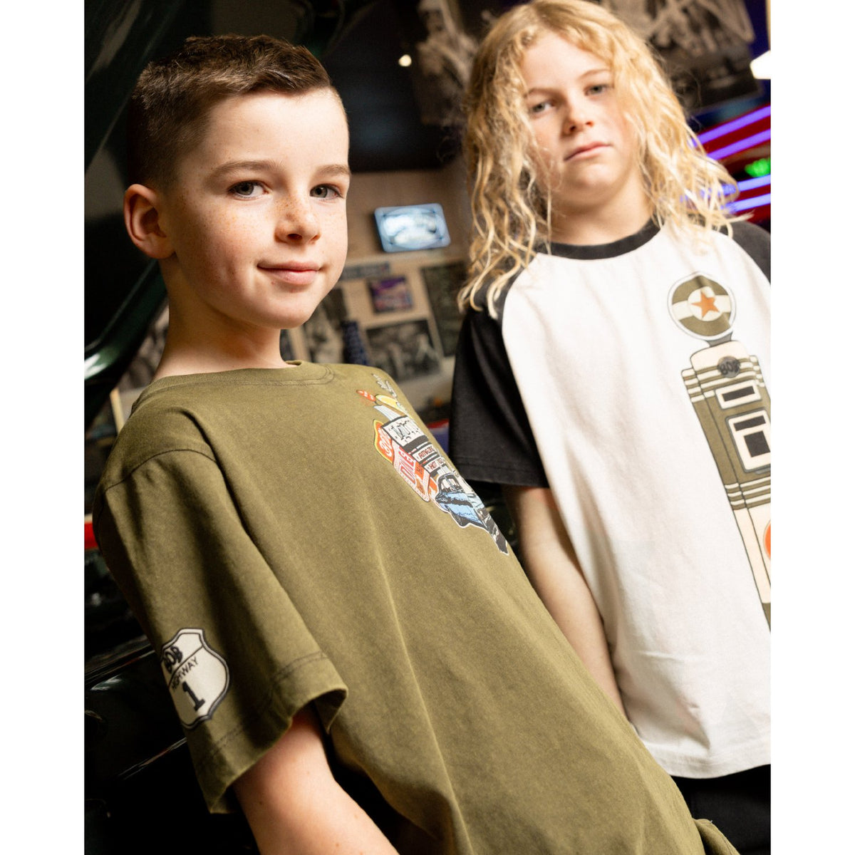 Washed Khaki Road Trip Tee