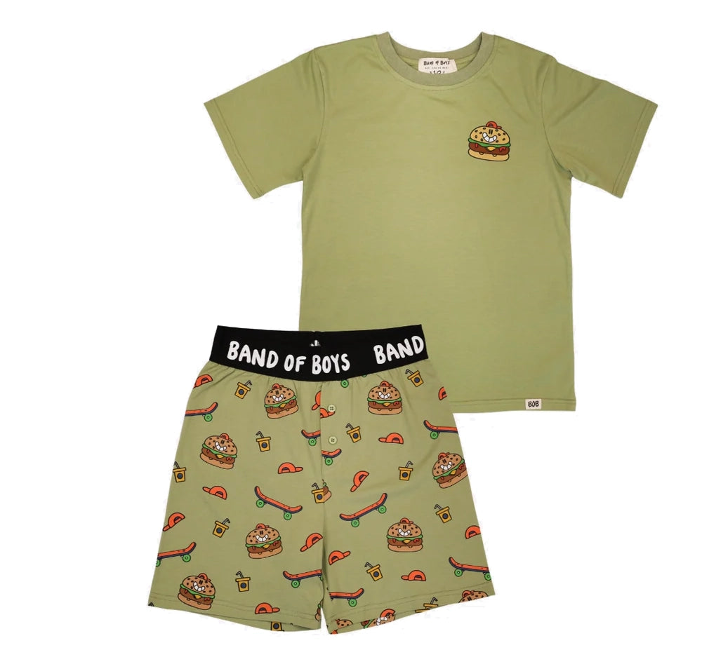 Hamburger Dude Pyjamas