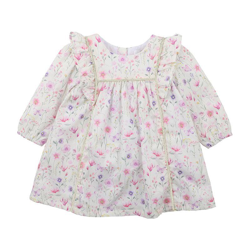 Lucie Print Ls Dress