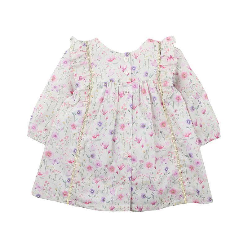 Lucie Print Ls Dress