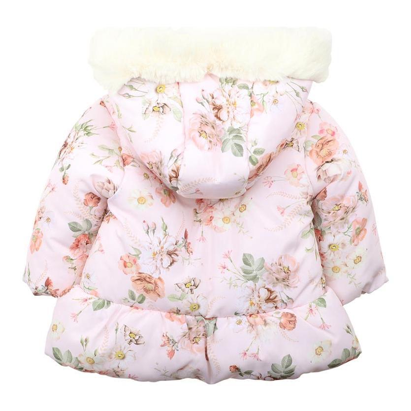 Dotti Print Hooded Coat