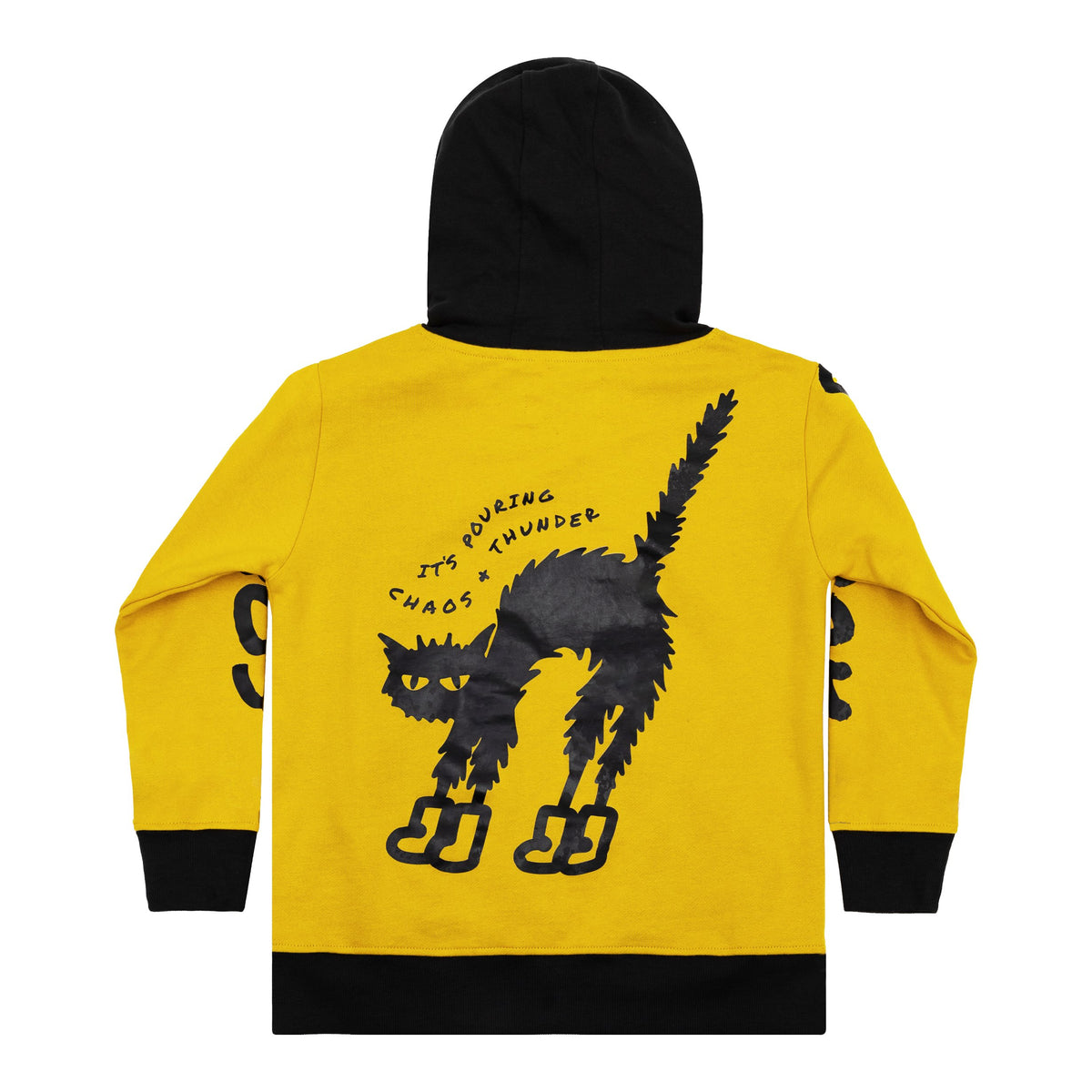 Yellow + Black Thunder Chaos Hood