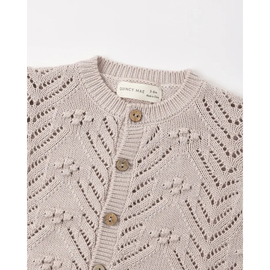 Knit Cardigan Lilac Mist